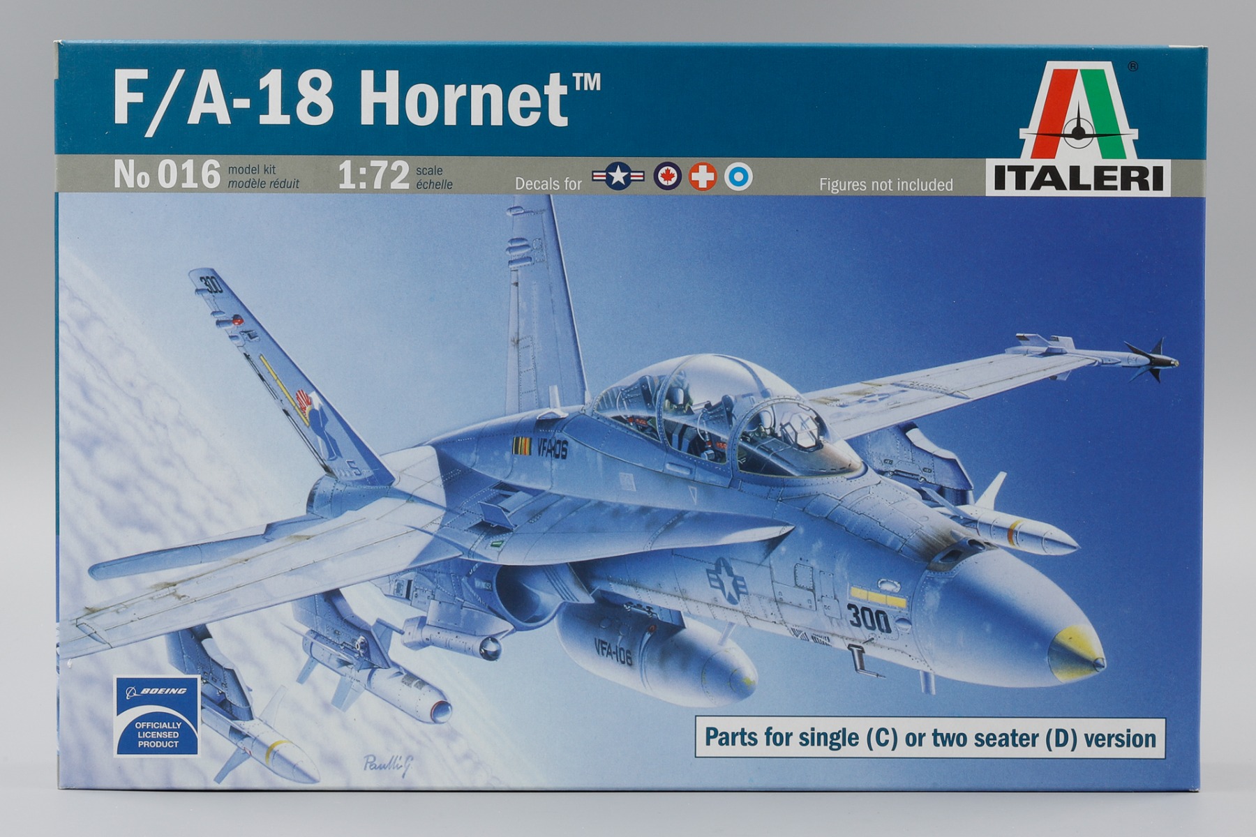 Italeri IT0016 McDonnell Douglas F/A-18 Hornet C/D