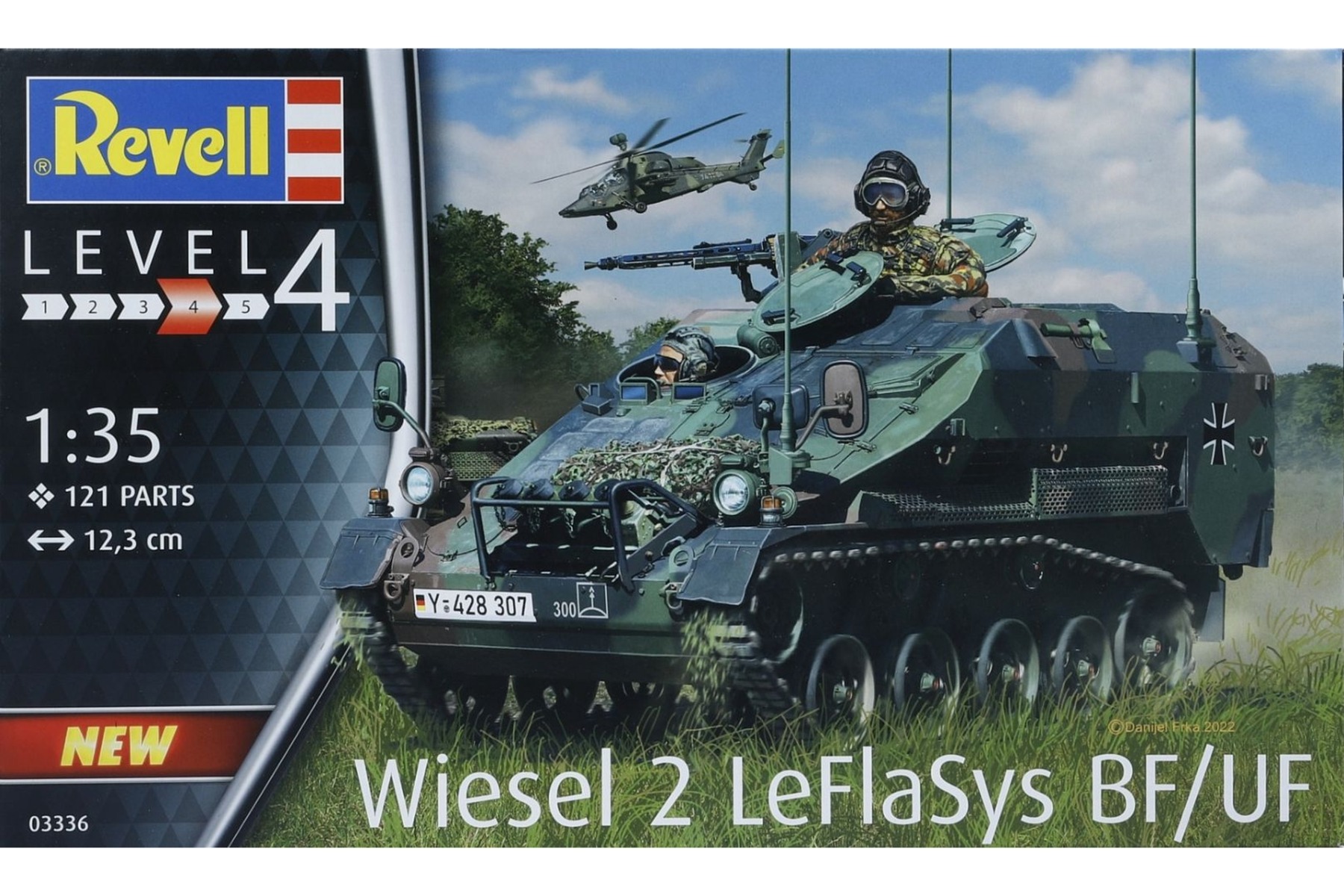 Revell RE03336 Wiesel 2 LeFlaSys BF/UF, model kit