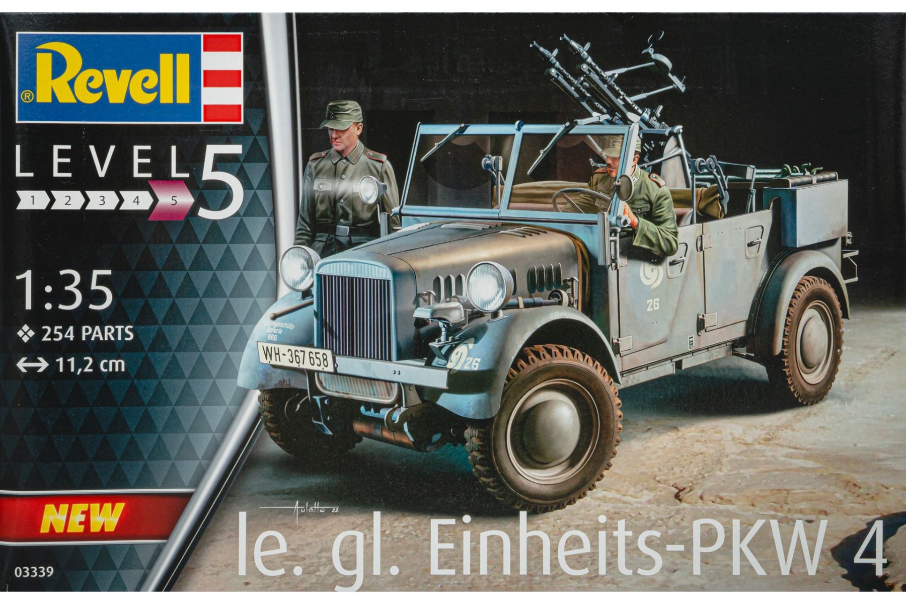 RE03339 le. gl. Einheits-PKW Kfz.4, model kit
