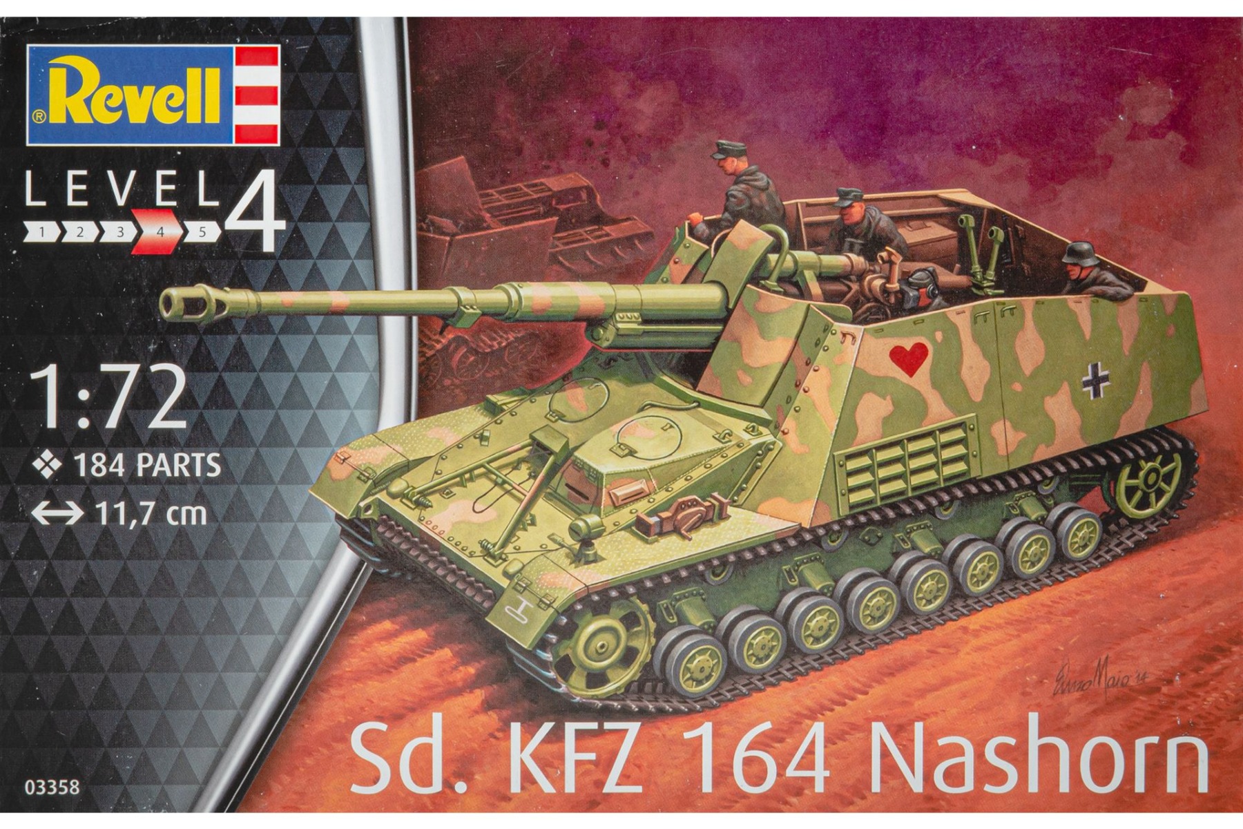 RE03358 Sd.Kfz. 164 Nashorn, model kit