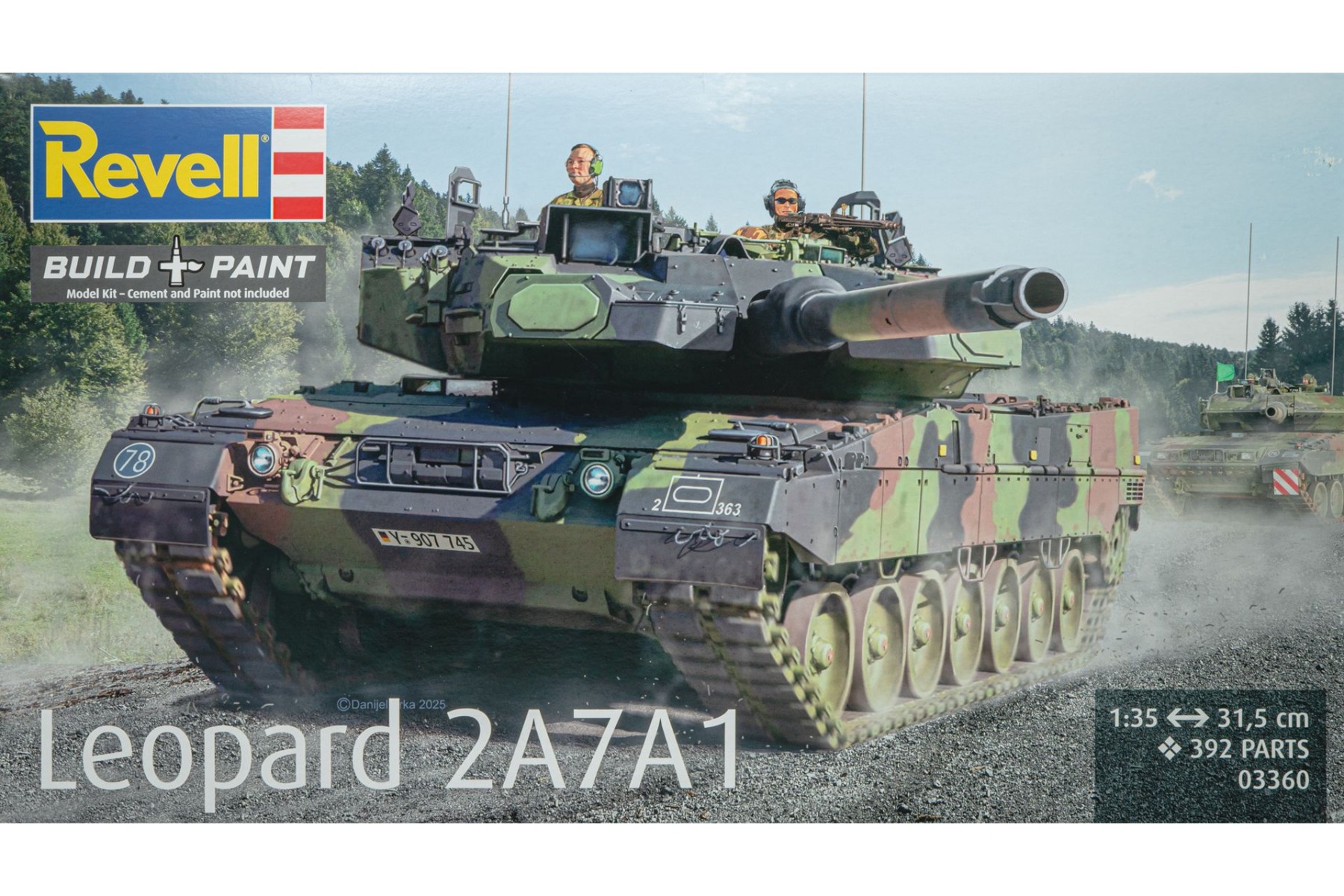 Revell RE03360 Leopard 2 A7A1, model kit
