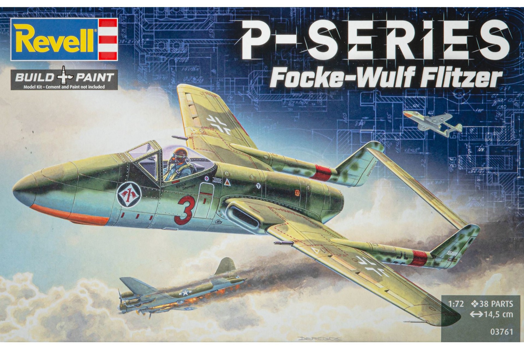 Revell RE03761 Focke-Wulf Flitzer, P-Series, model kit