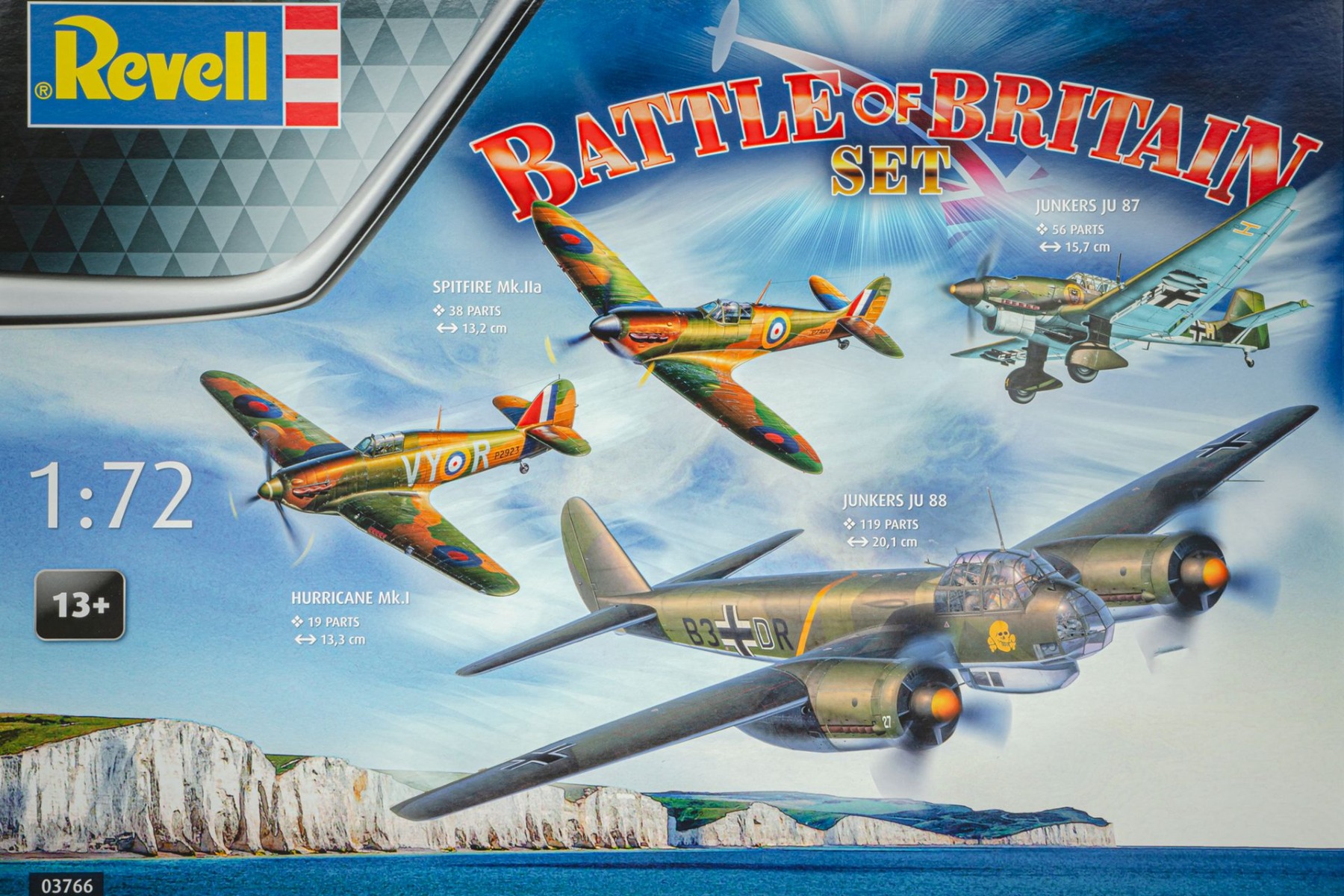 Revell RE03766 Battle of Britain 85th Anniversary Set (4-models), model kit