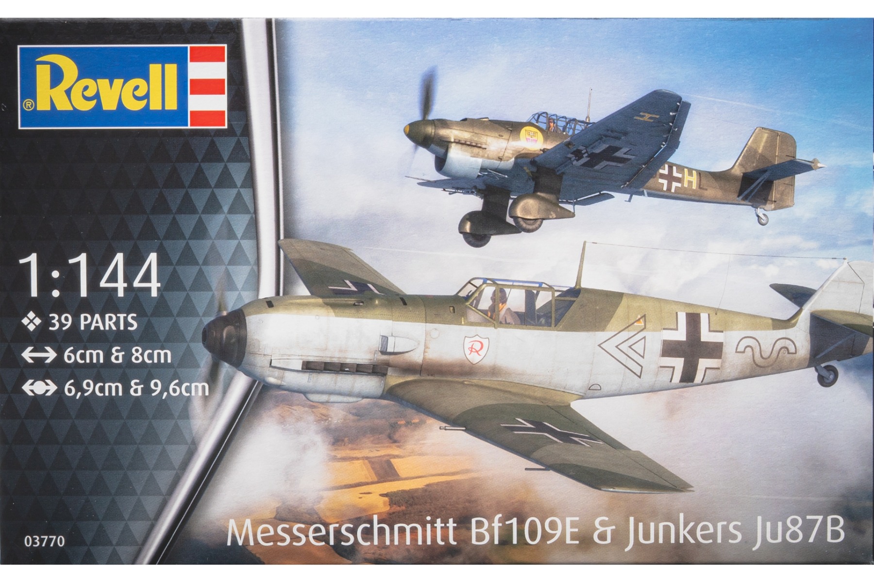 Revell RE03770 Messerschmitt Bf109E & Junkers Ju87B Stuka, model kit