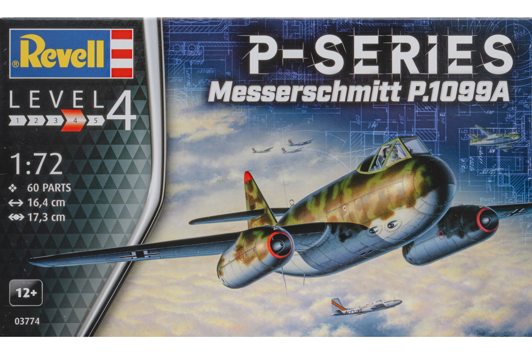 Revell RE03774 Messerschmitt P.1099A P-Series, model kit