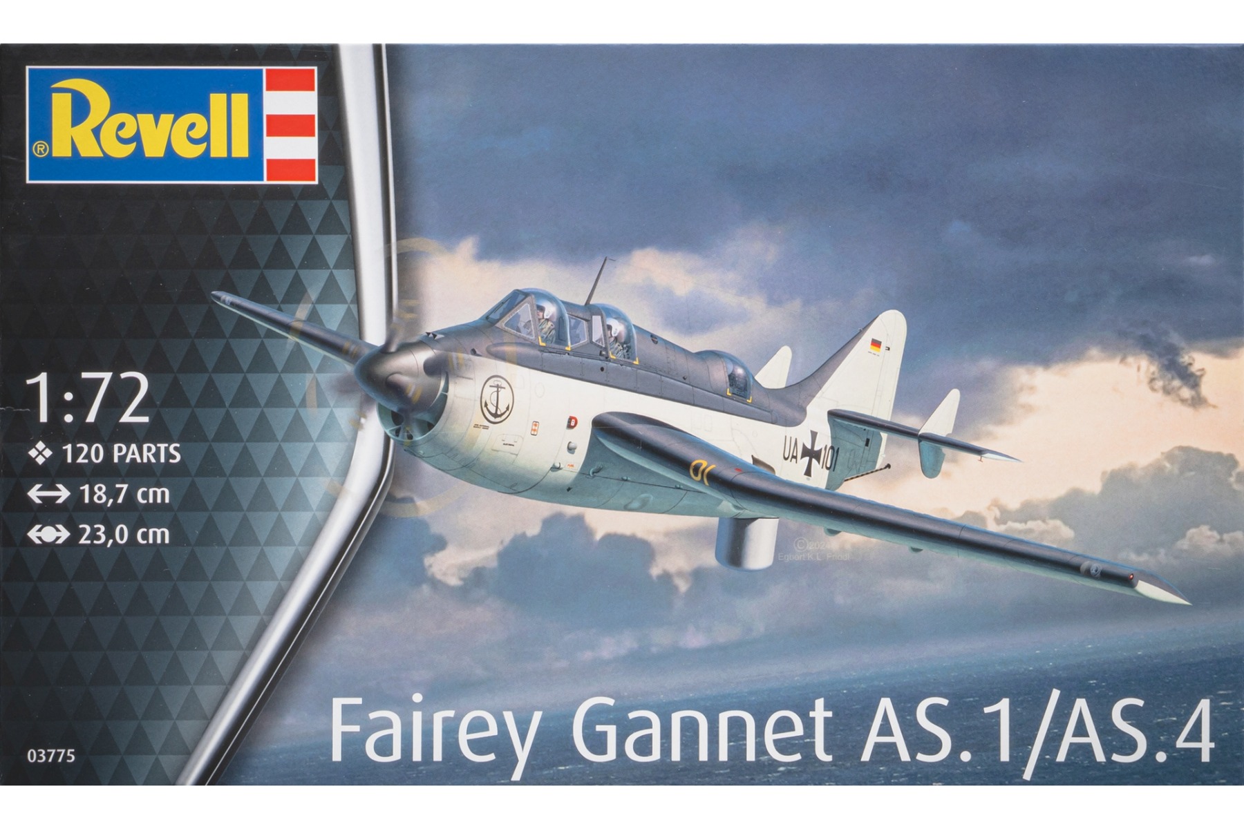 Revell RE03775 Fairey Gannet AS.1/AS.4, model kit