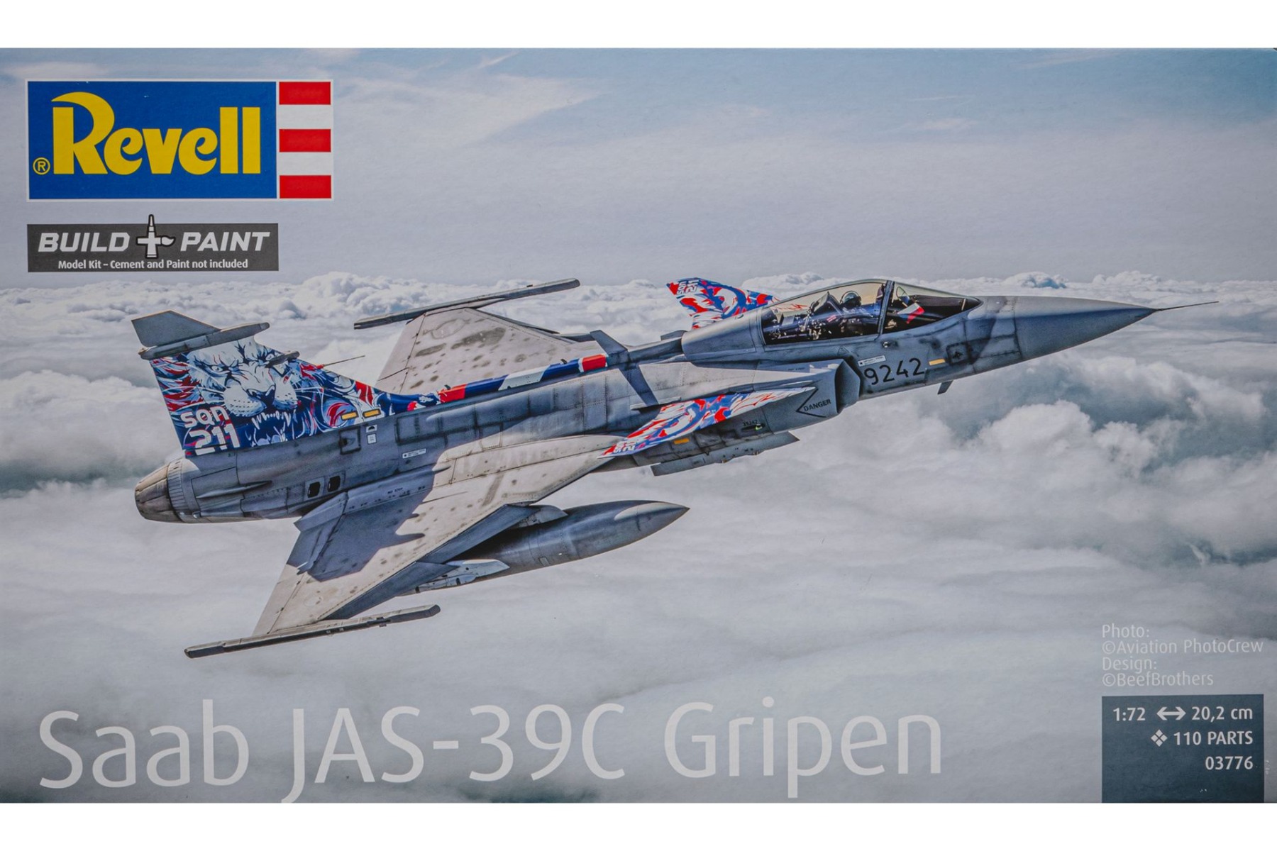Revell RE03776 Saab JAS-39C Gripen, model kit