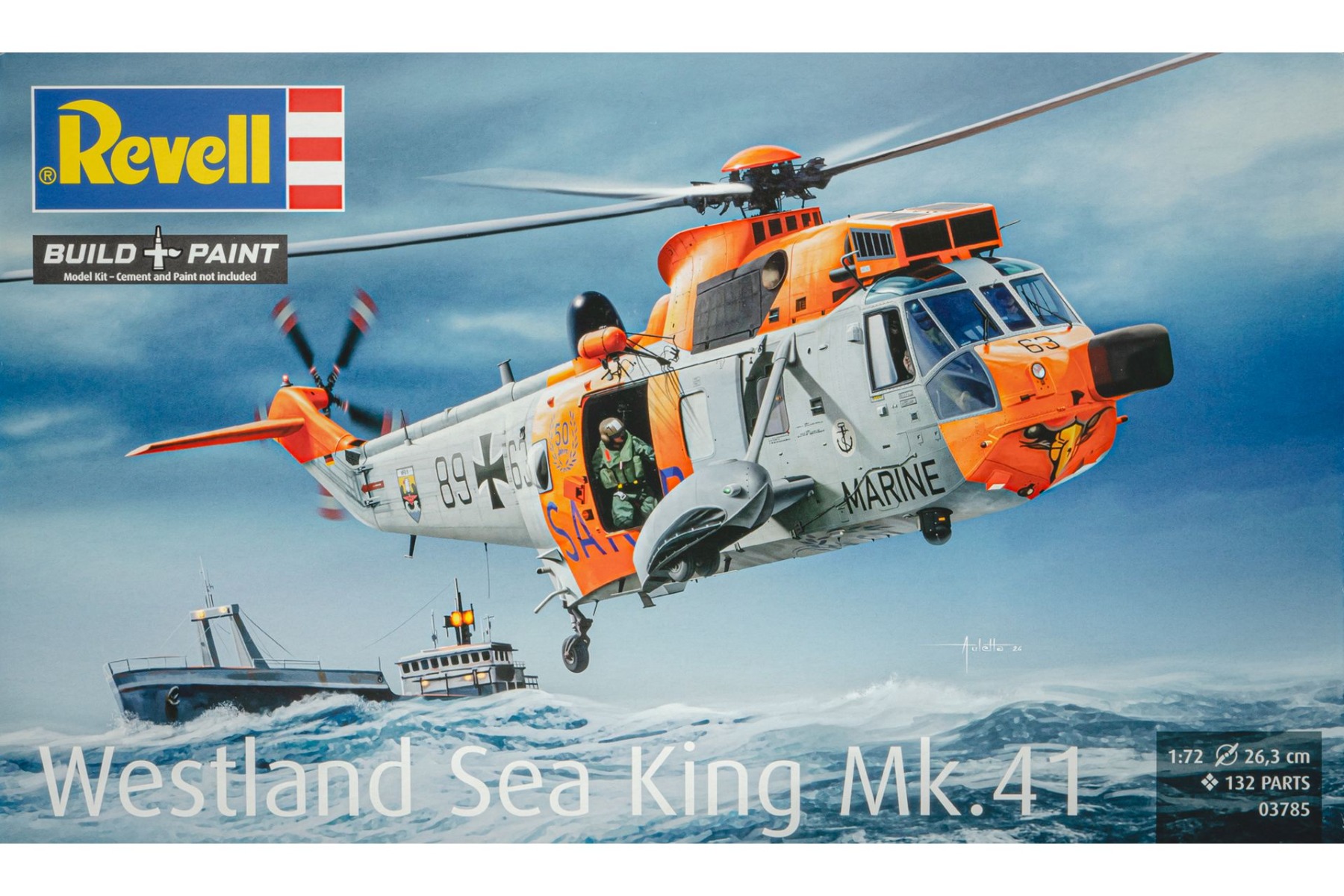 Revell RE03785 Westland Sea King Mk. 41, model kit