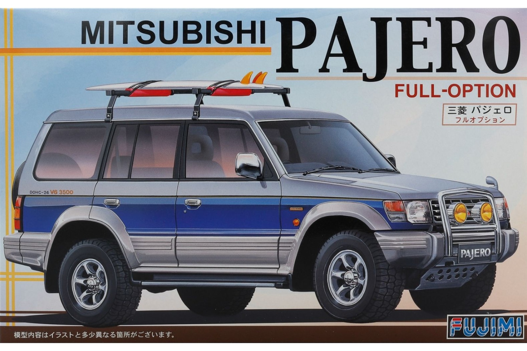 Fujimi FU03797 Mitsubishi Pajero Full-Option, model kit