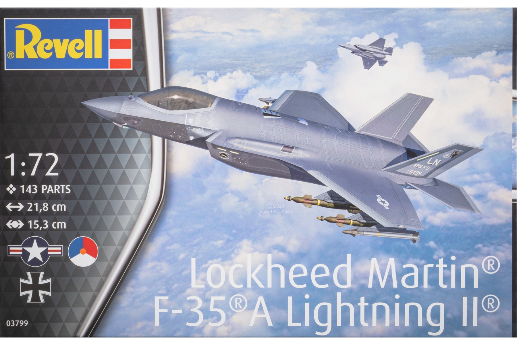 Revell RE03799 Lockheed Martin F-35A Lightning II, model kit