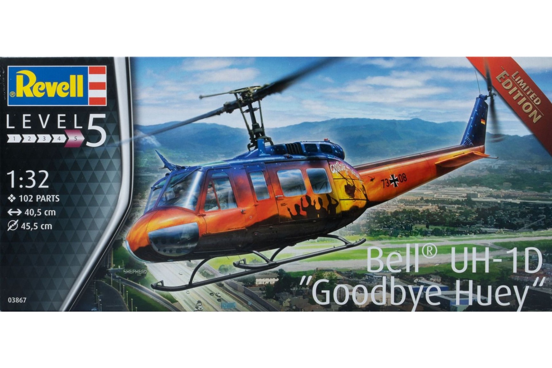 Revell RE03867 Bell UH-1D 