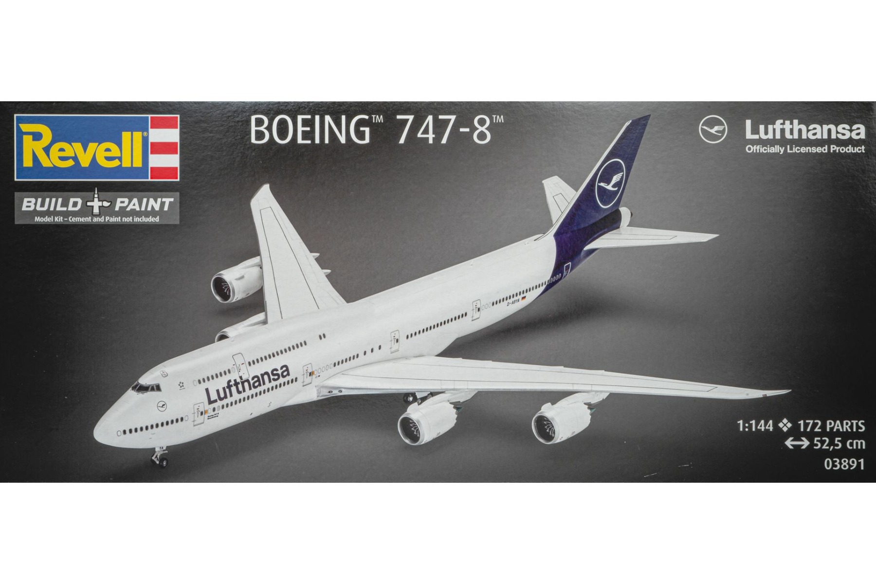 Revell RE03891 Boeing 747-8, Lufthansa 