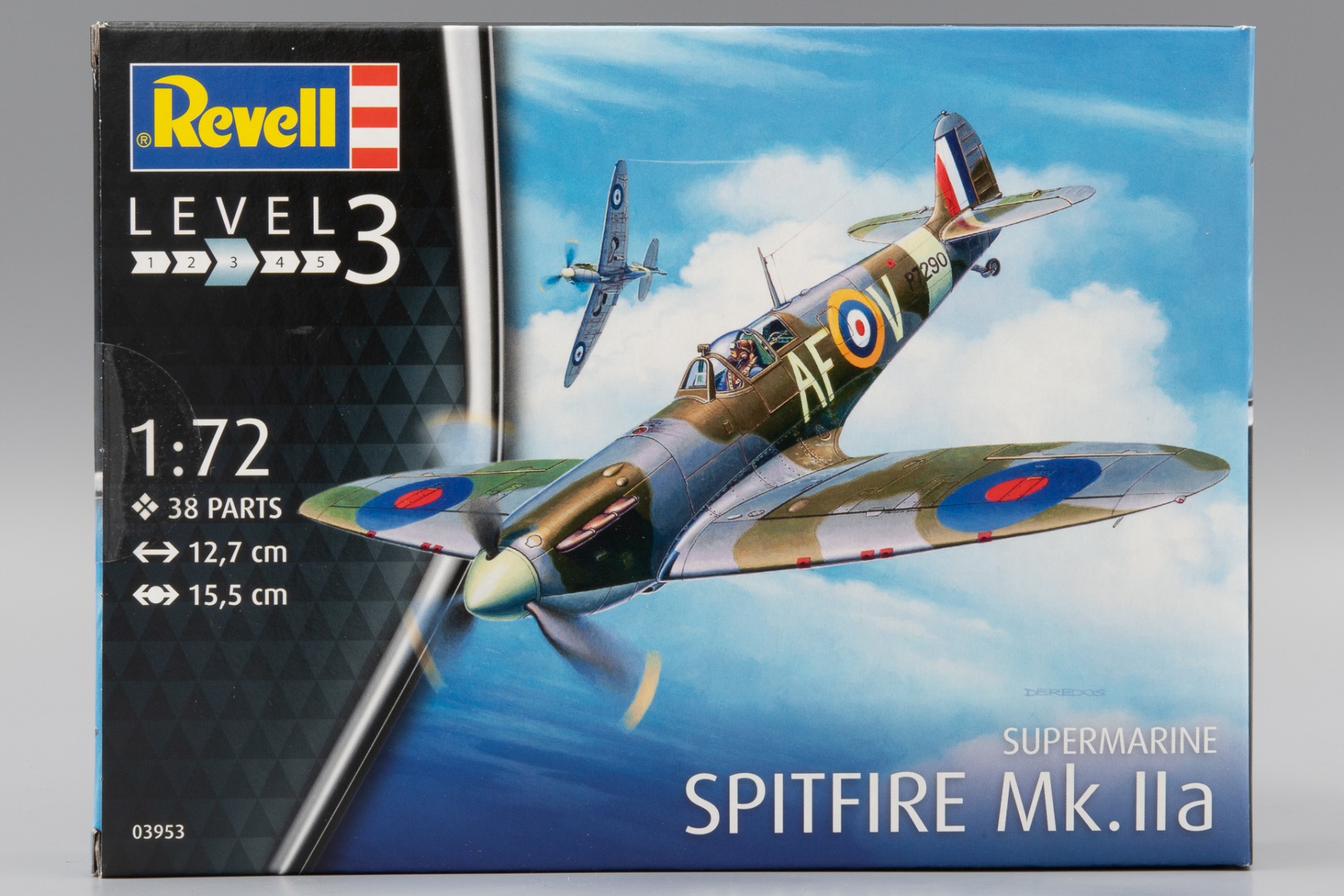 Revell RE03953 Supermarine Spitfire Mk.IIa, model kit