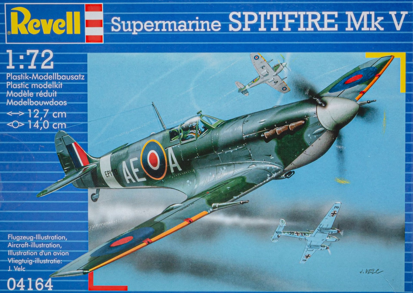 Revell RE04164 Supermarine Spitfire Mk V, model kit
