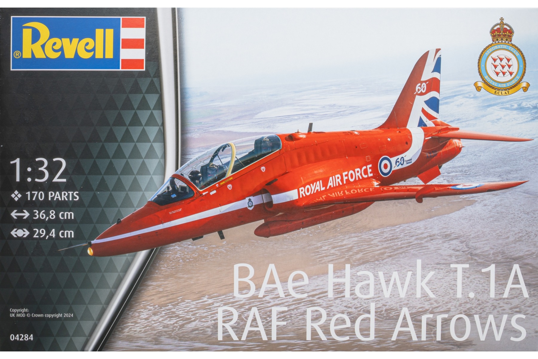 Revell RE04284 BAe Hawk T.1A, Royal Air Force Red Arrows, model kit