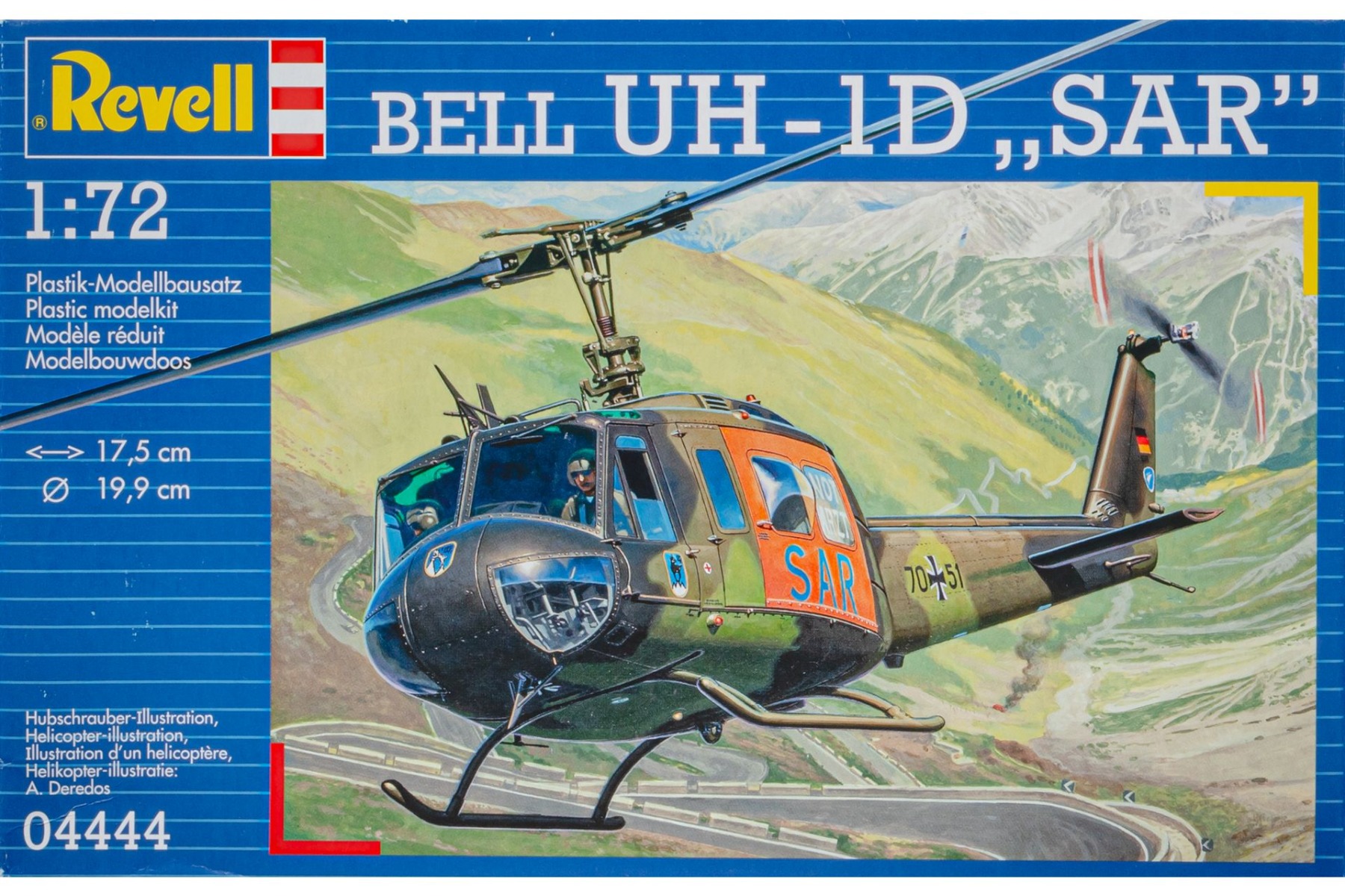 Revell RE04444 Bell UH-1D 
