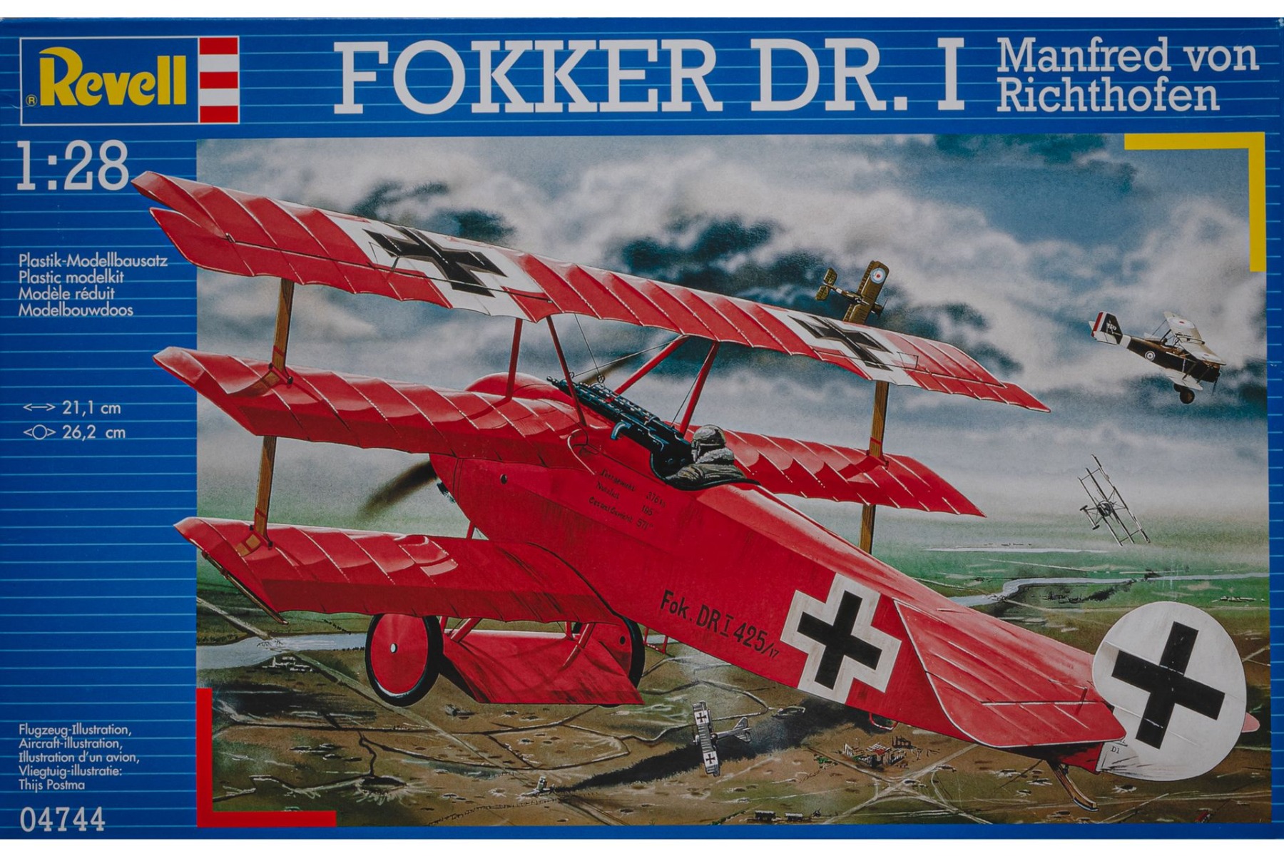 Revell RE04744 Fokker Dr.I 