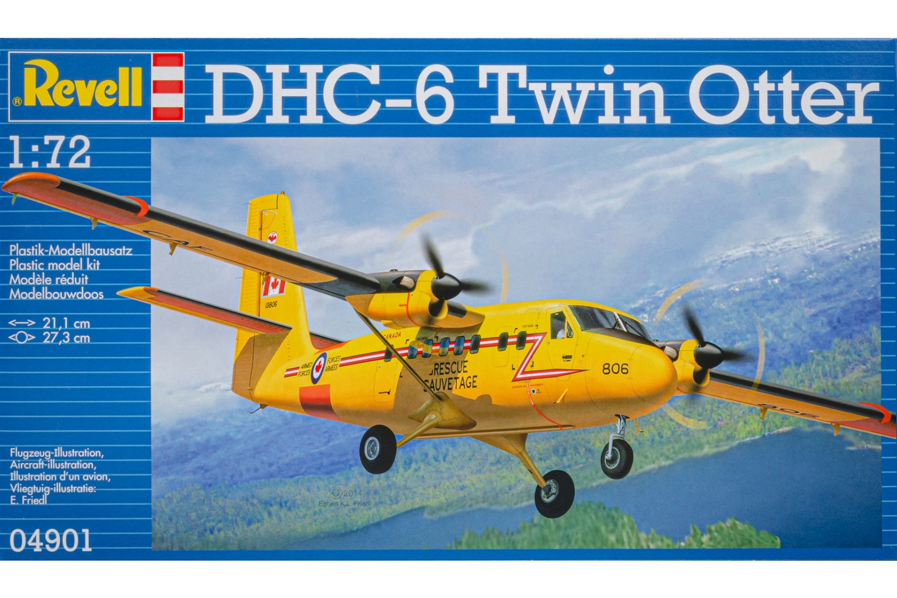 Revell RE04901 DHC-6 Twin Otter, model kit