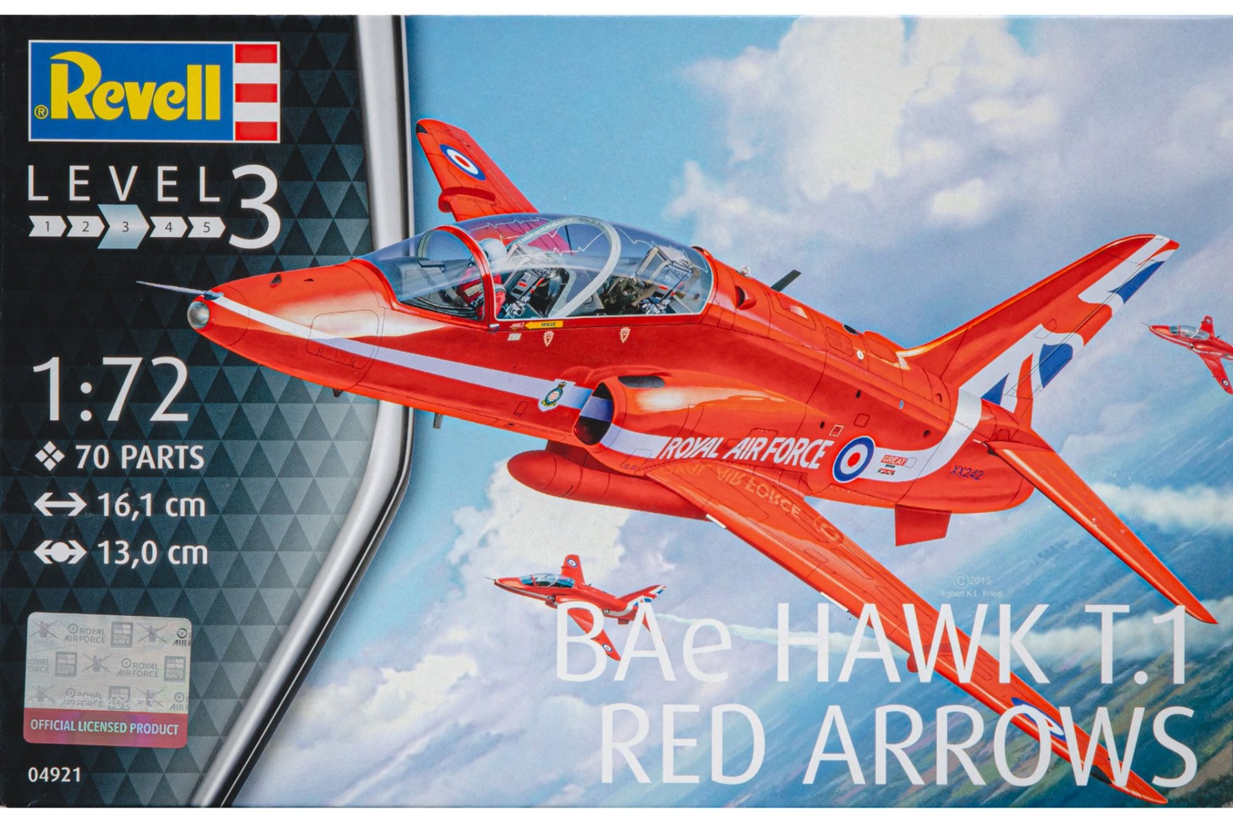 Revell RE04921 BAe Hawk T.1 Red Arrows, model kit