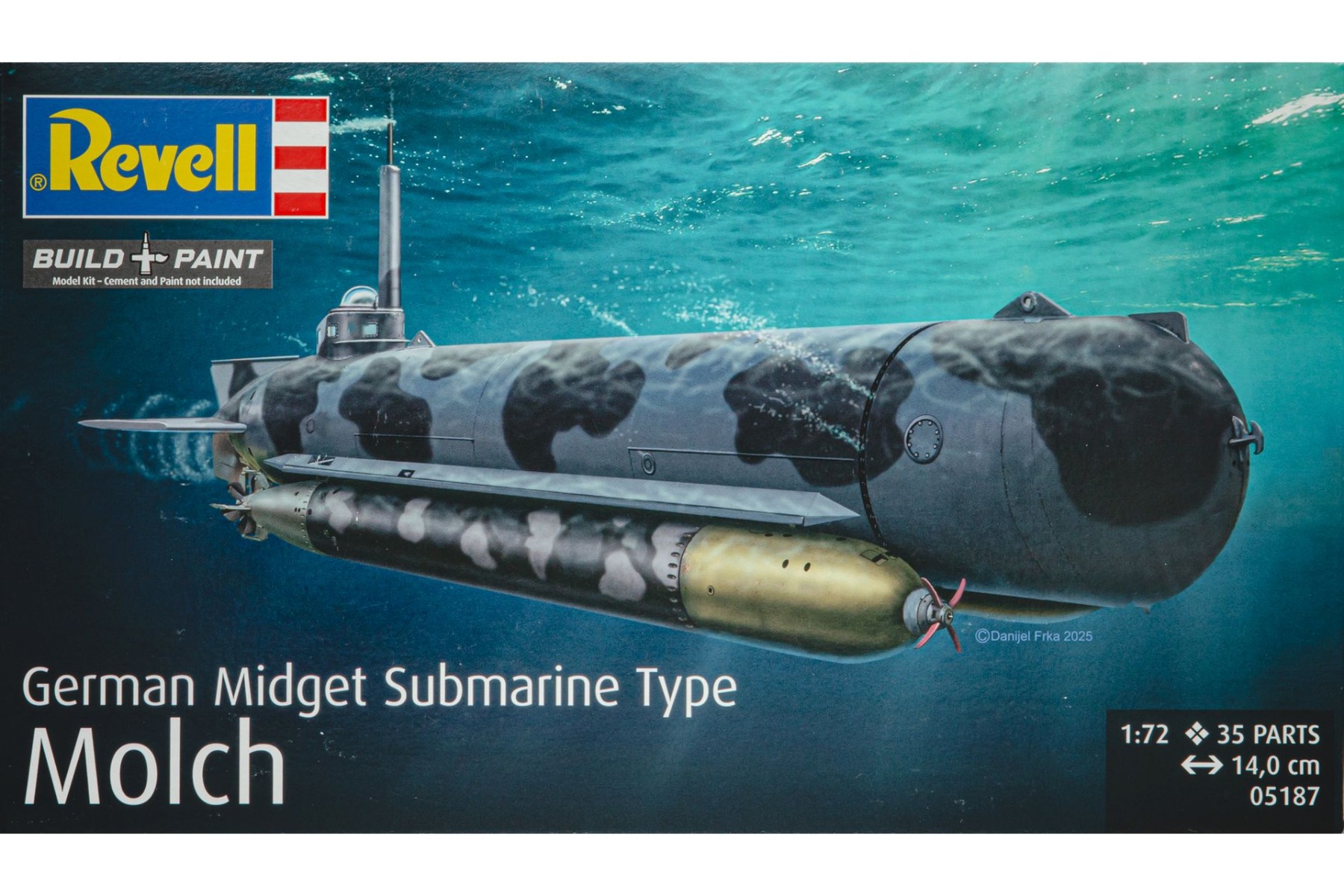Revell RE05187 German Midget Submarine Type 