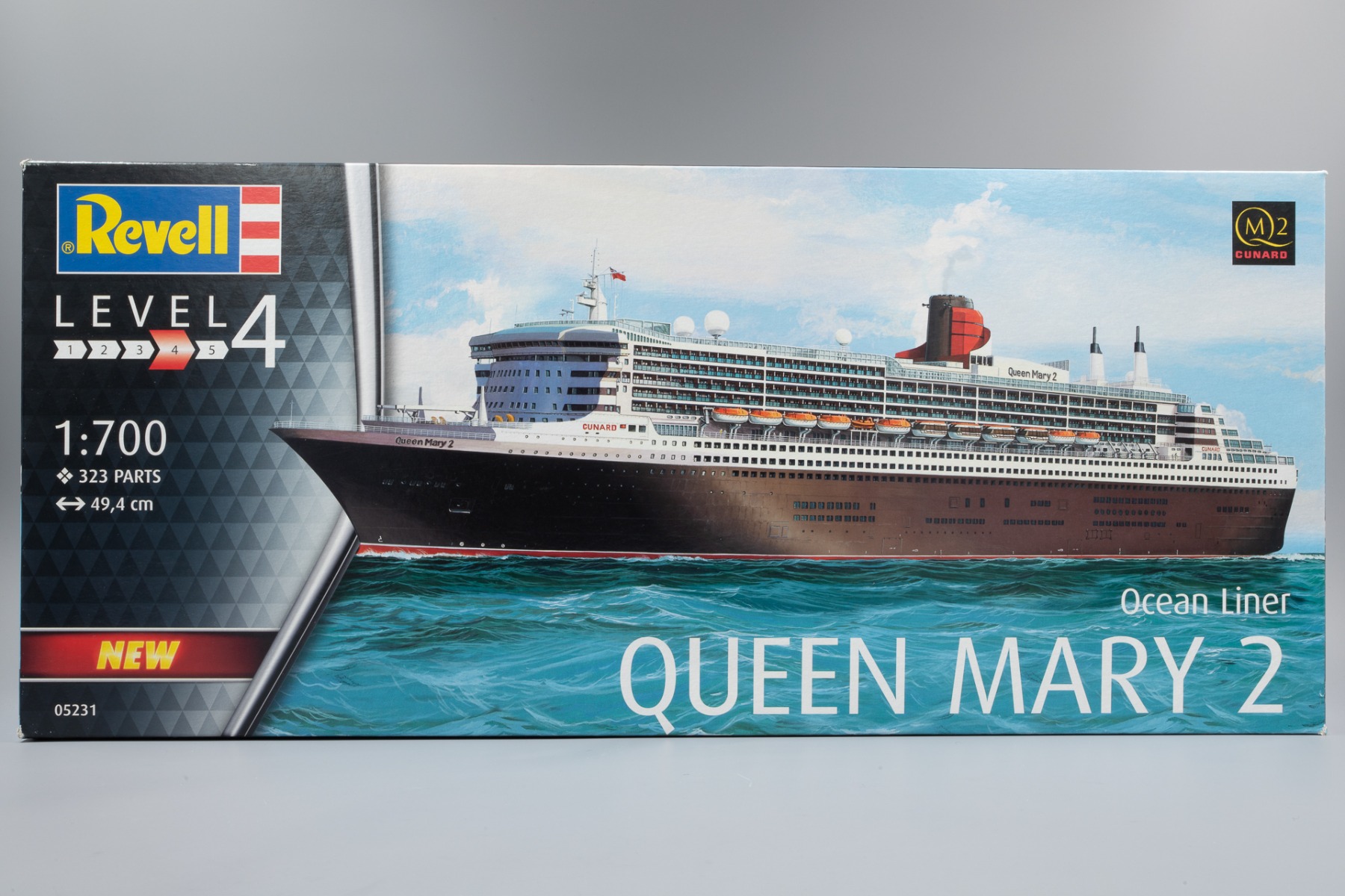 Revell RE05231 Ocean liner RMS Queen Mary 2, model kit