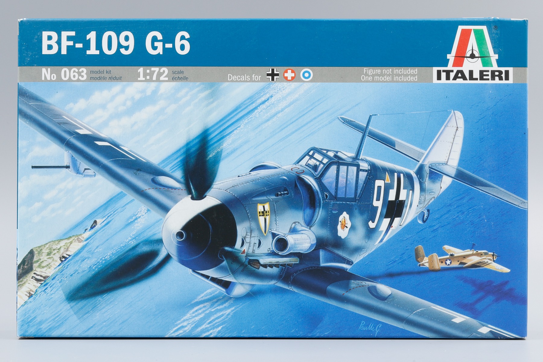 Italeri IT0063 Messerschmitt Bf-109 G-6