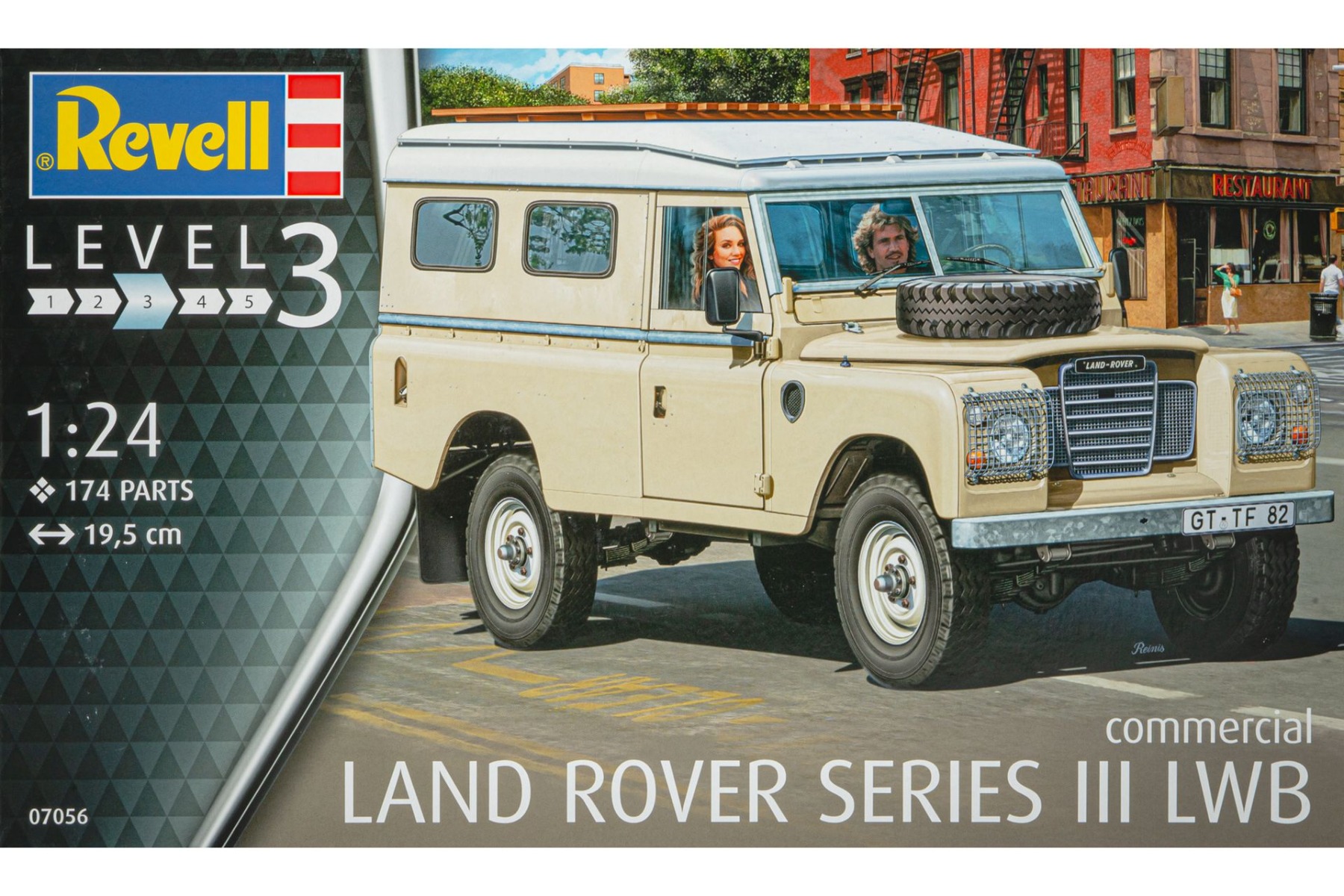 Revell RE07056 Land Rover Series III LWB Commercial, model kit