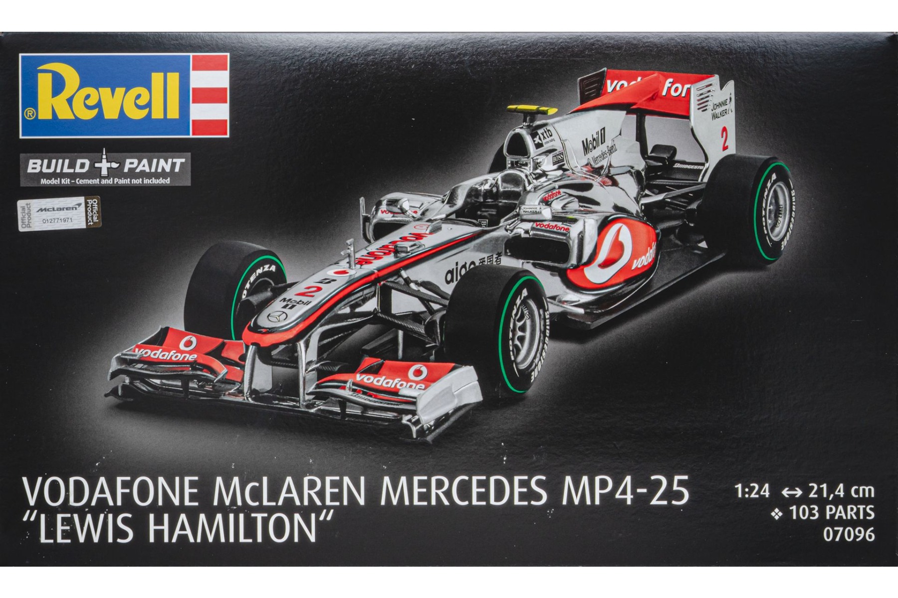 Revell RE07096 Vodafone McLaren Mercedes MP4-25 