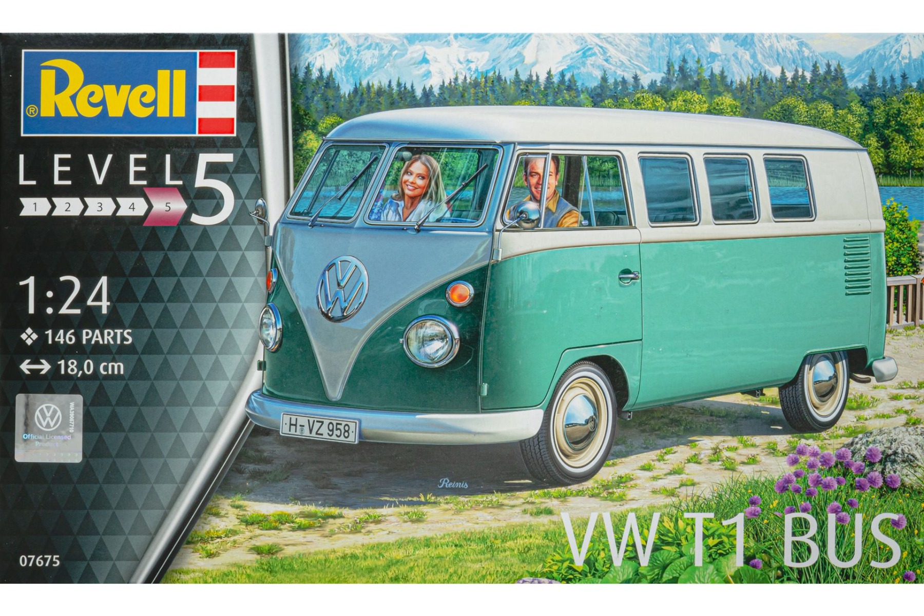 Revell RE07675 Volkswage / VW T1 Bus, model kit