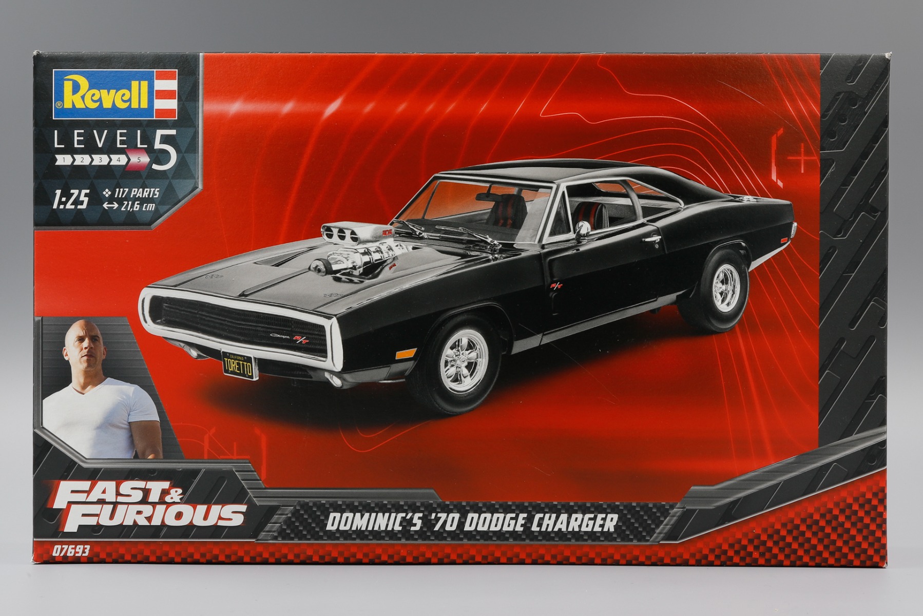 Revell RE07693 Fast & Furious Dominics 1970 Dodge Charger, model kit