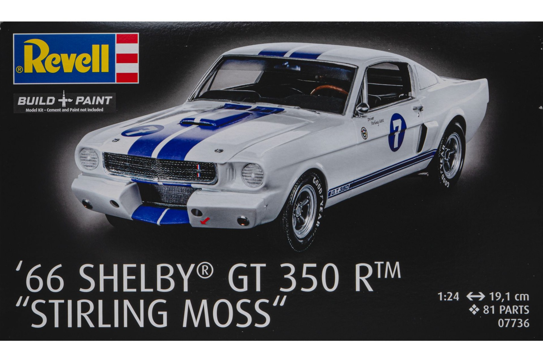Revell RE07736 Ford Mustang Shelby GT 350 R 