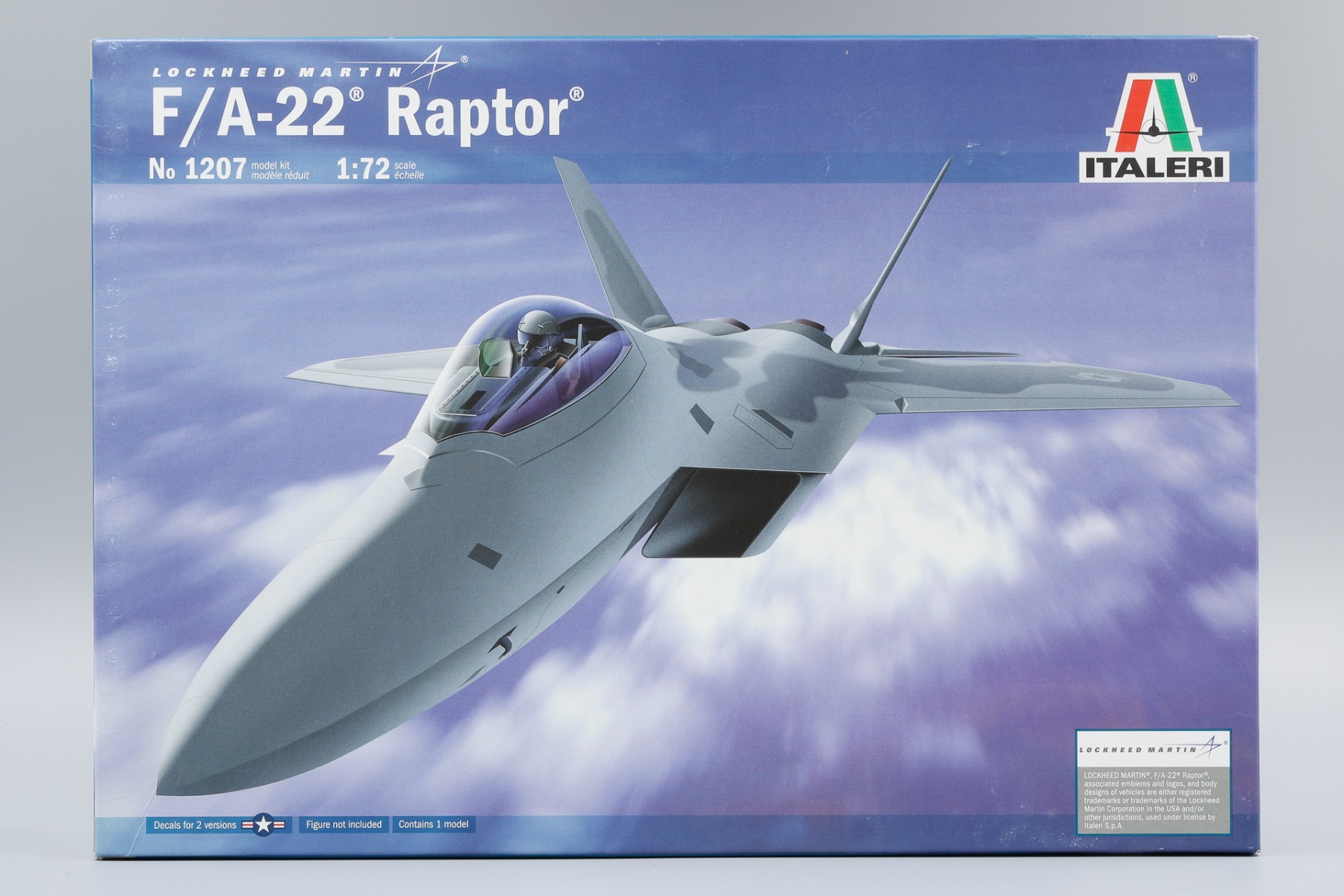 Italeri IT1207 Lockheed Martin F-22 Raptor