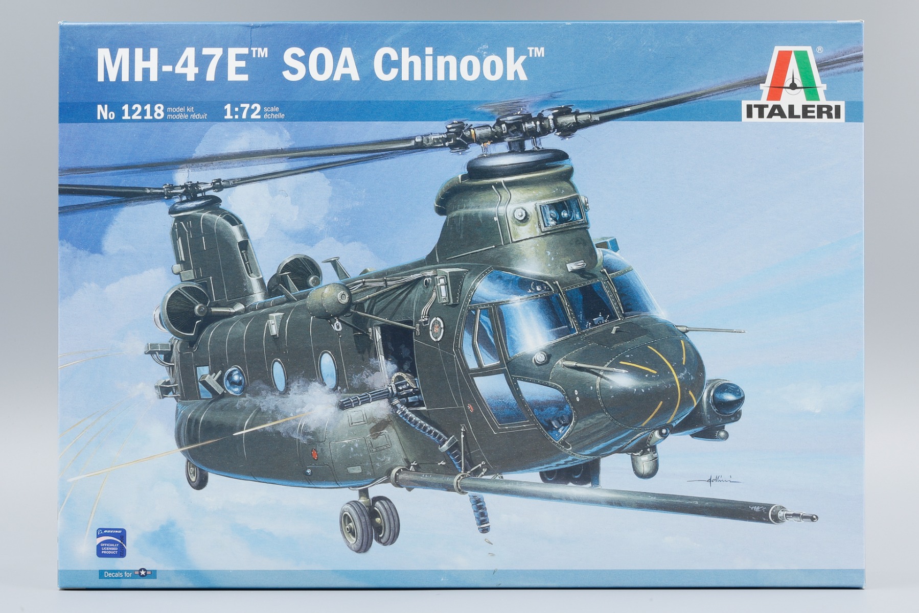 Italeri IT1218 Boeing MH-47E SOA Chinook