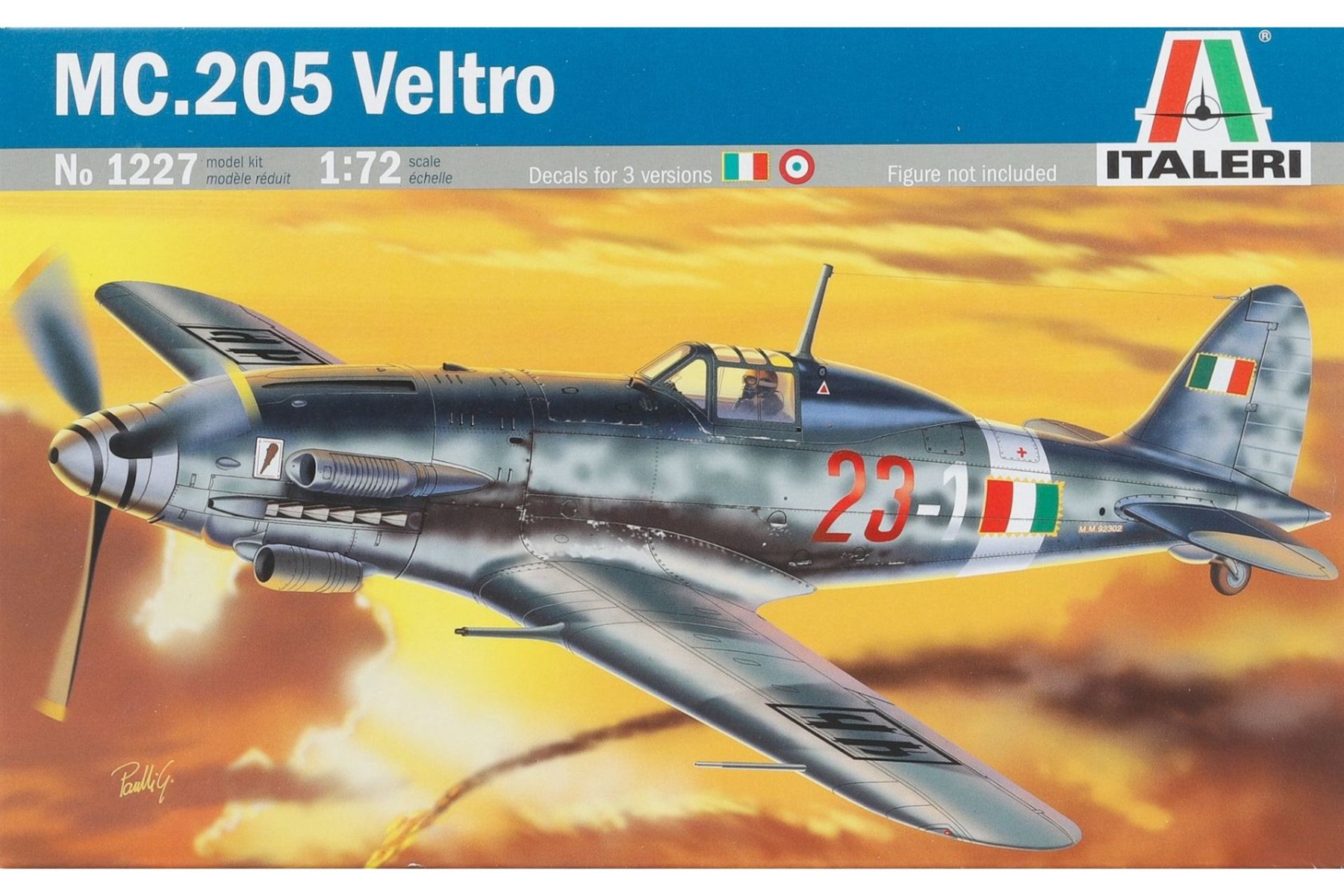 Italeri IT1227 MC.205 Veltro