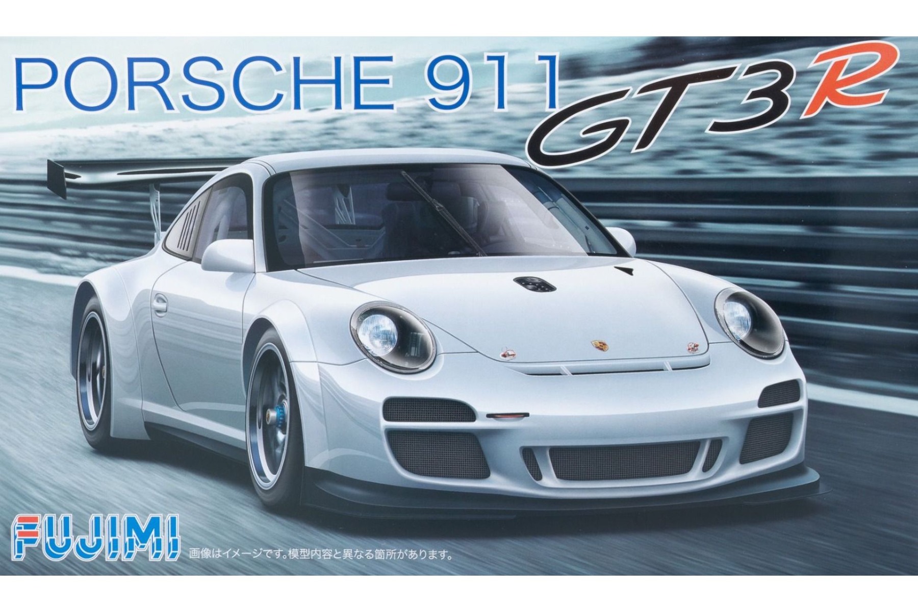 Fujimi FU12390 Porsche 911 GT3R, model kit