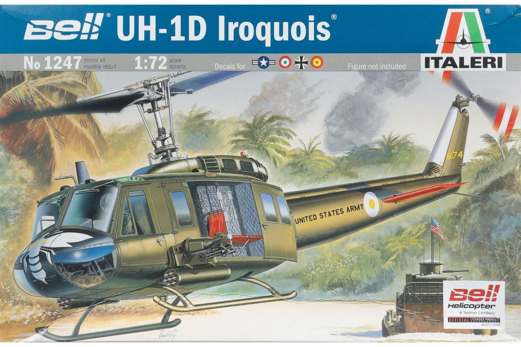 Italeri IT1247 Bell UH-1D Iroquois