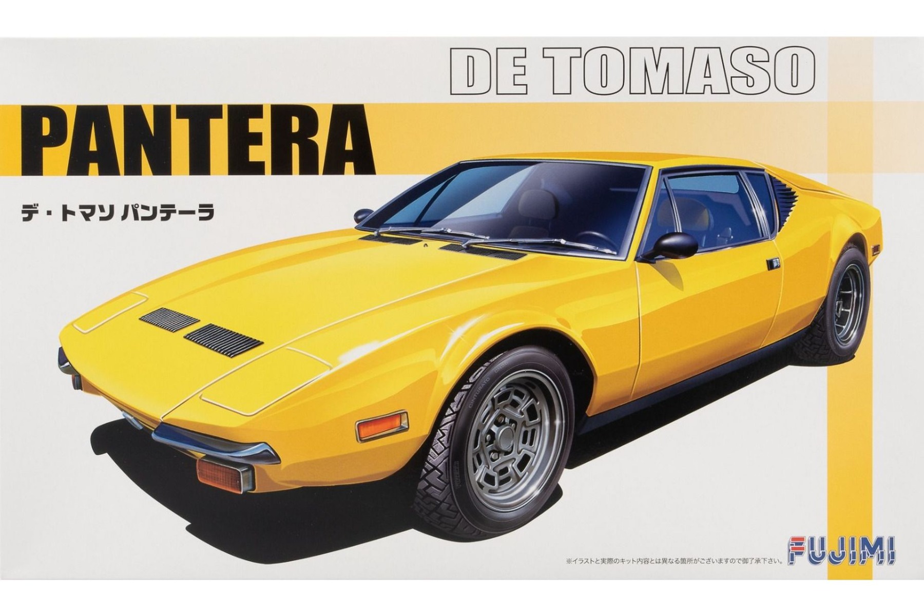 Fujimi FU12557 De Tomaso Pantera, model kit