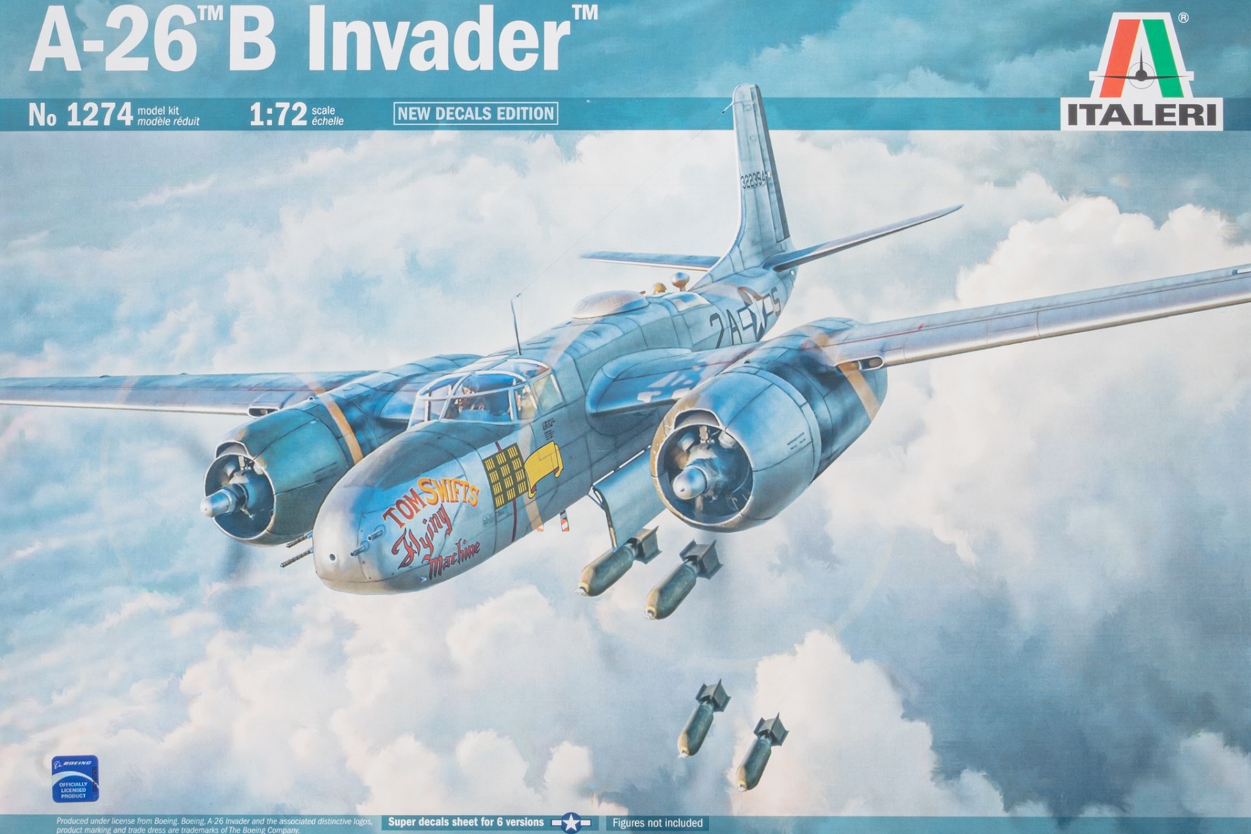 Italeri IT1274 A-26B Invader, model kit