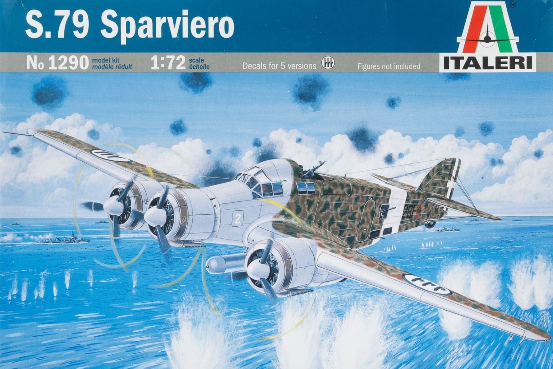 Italeri IT1290 S.79 Sparviero