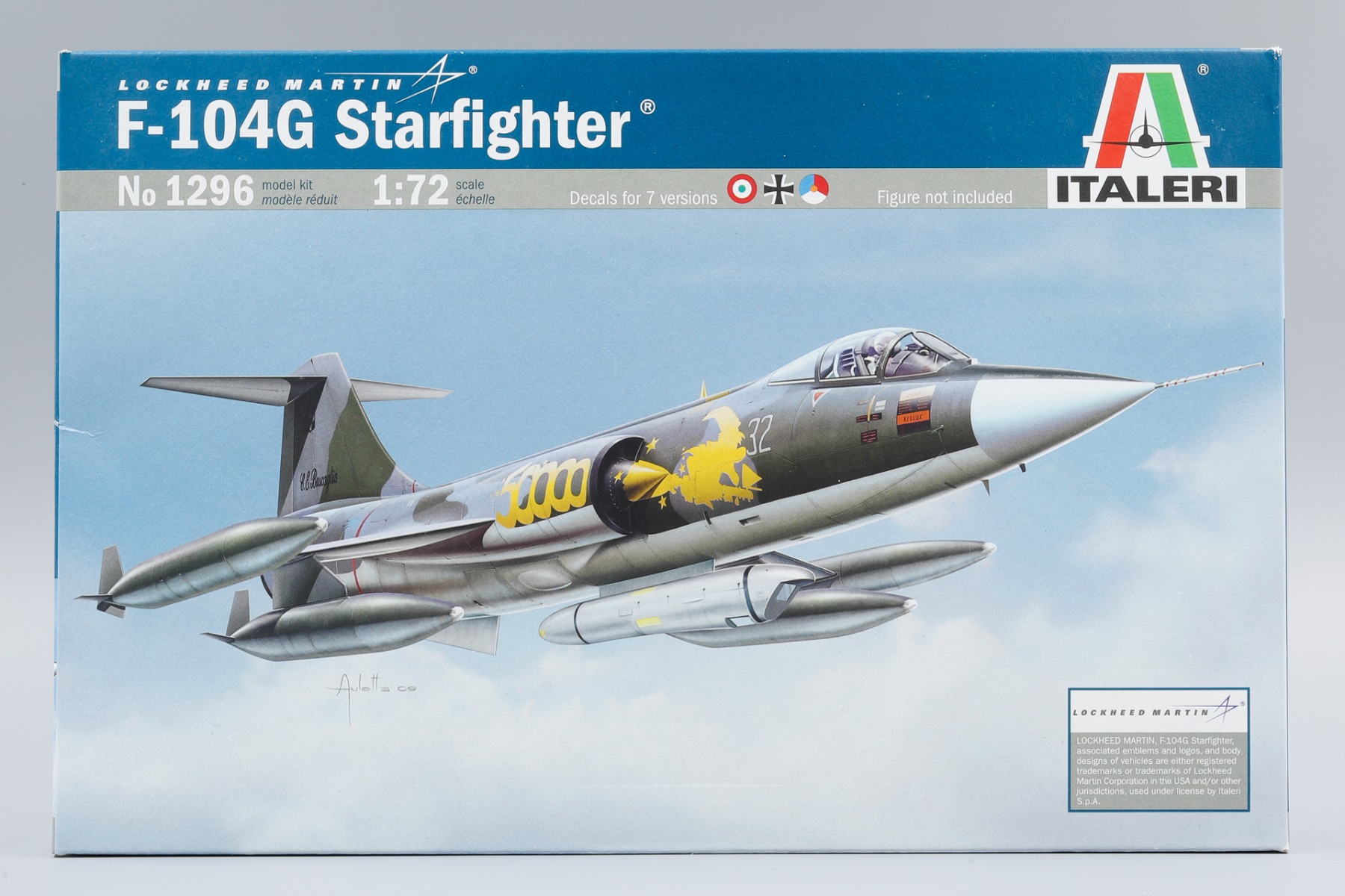 Italeri IT1296 Lockheed F-104G Starfighter