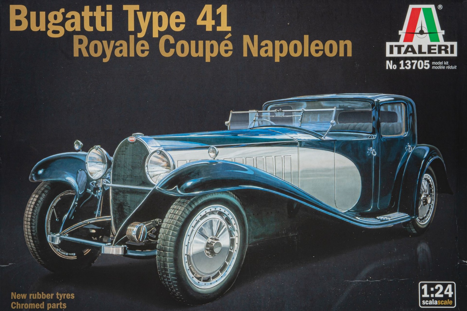 Italeri IT13705 Bugatti Type 41,  Royal Coupe Napoleon, model kit