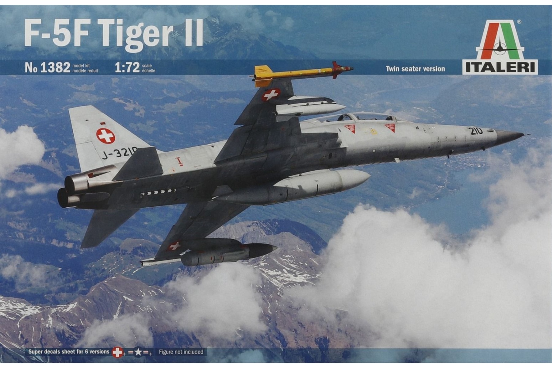 Italeri IT1382 Northrop F-5F Tiger II, model kit