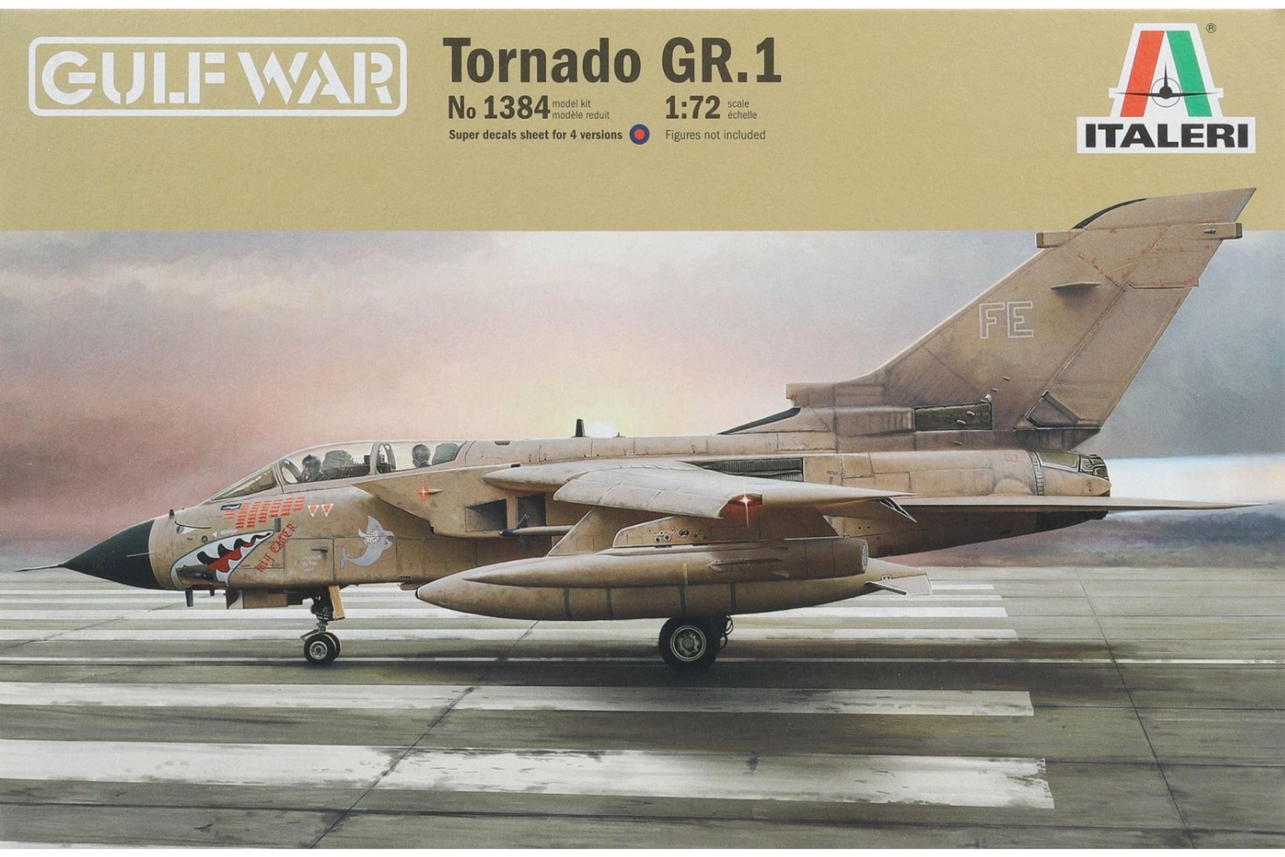 Italeri IT1384 Tornado GR.1 Gulf War 25th Anniversary 1991-2016