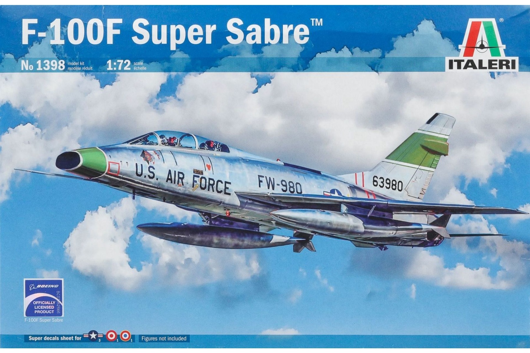 Italeri IT1398 North American F-100F Super Sabre