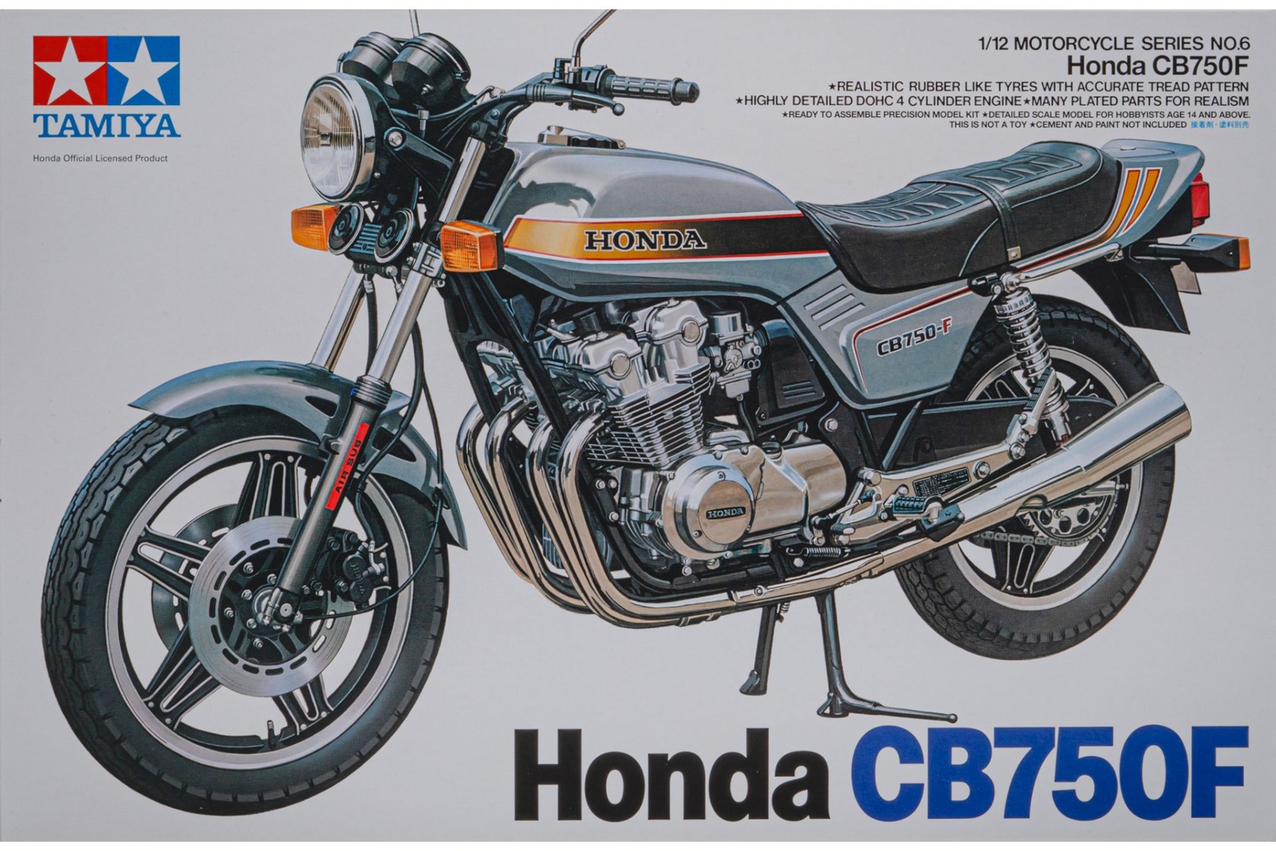 Tamiya TA14006 Honda CB750F, 1979 motorcycle, model kit