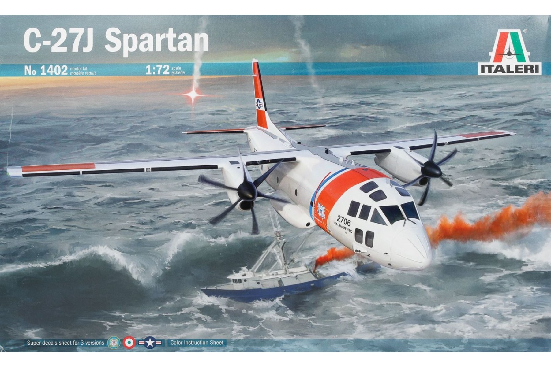 Italeri IT1402 Alenia C-27J Spartan