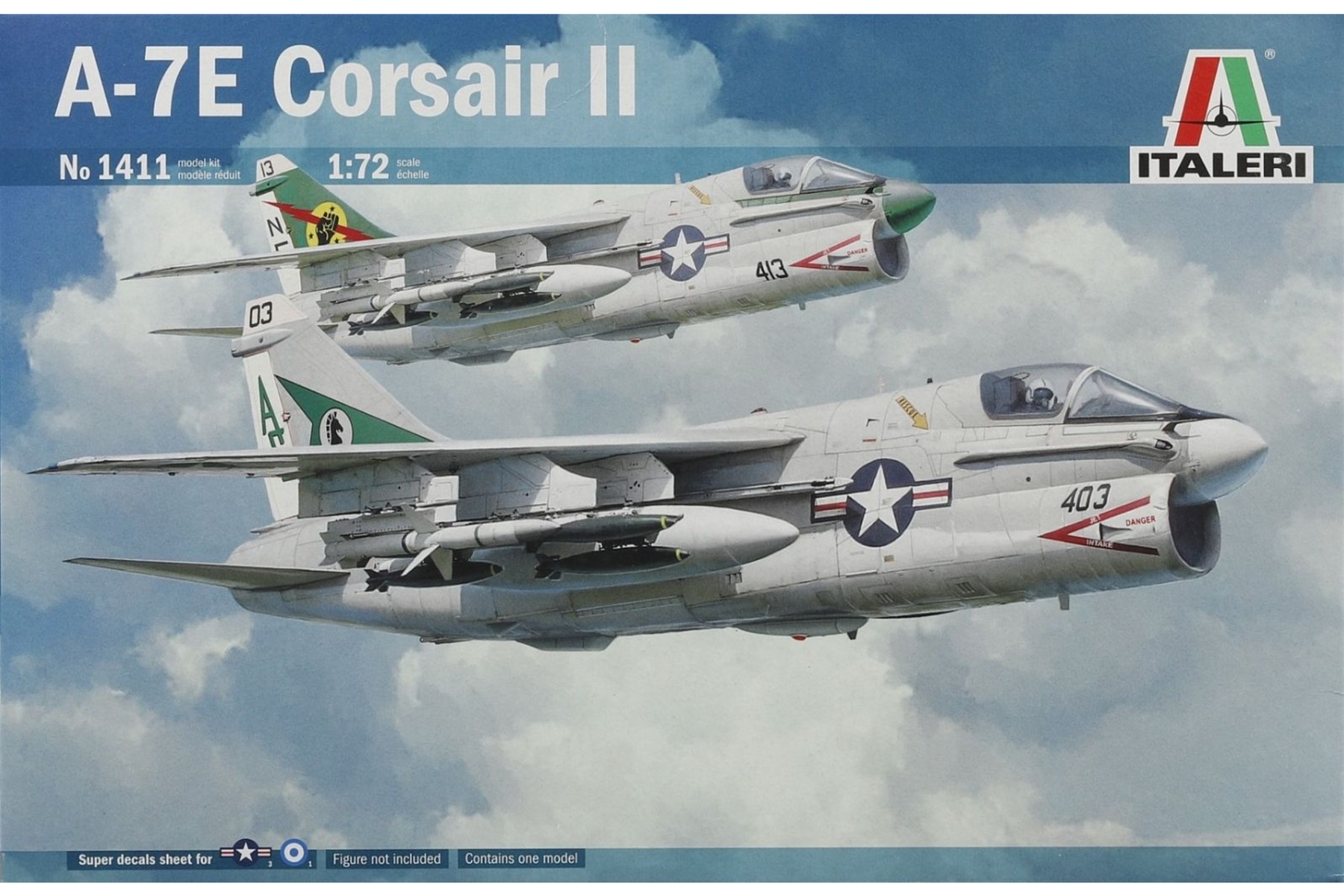 Italeri IT1411 Vought A-7E Corsair II, model kit