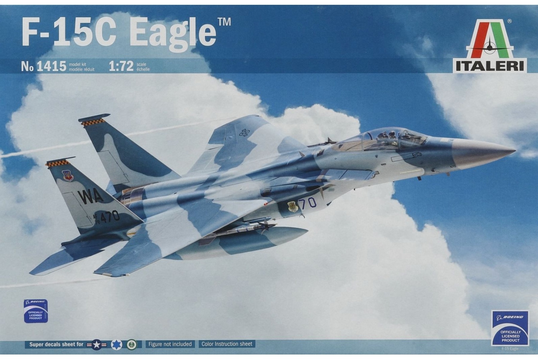 Italeri IT1415 McDonnell Douglas F-15C Eagle, model kit