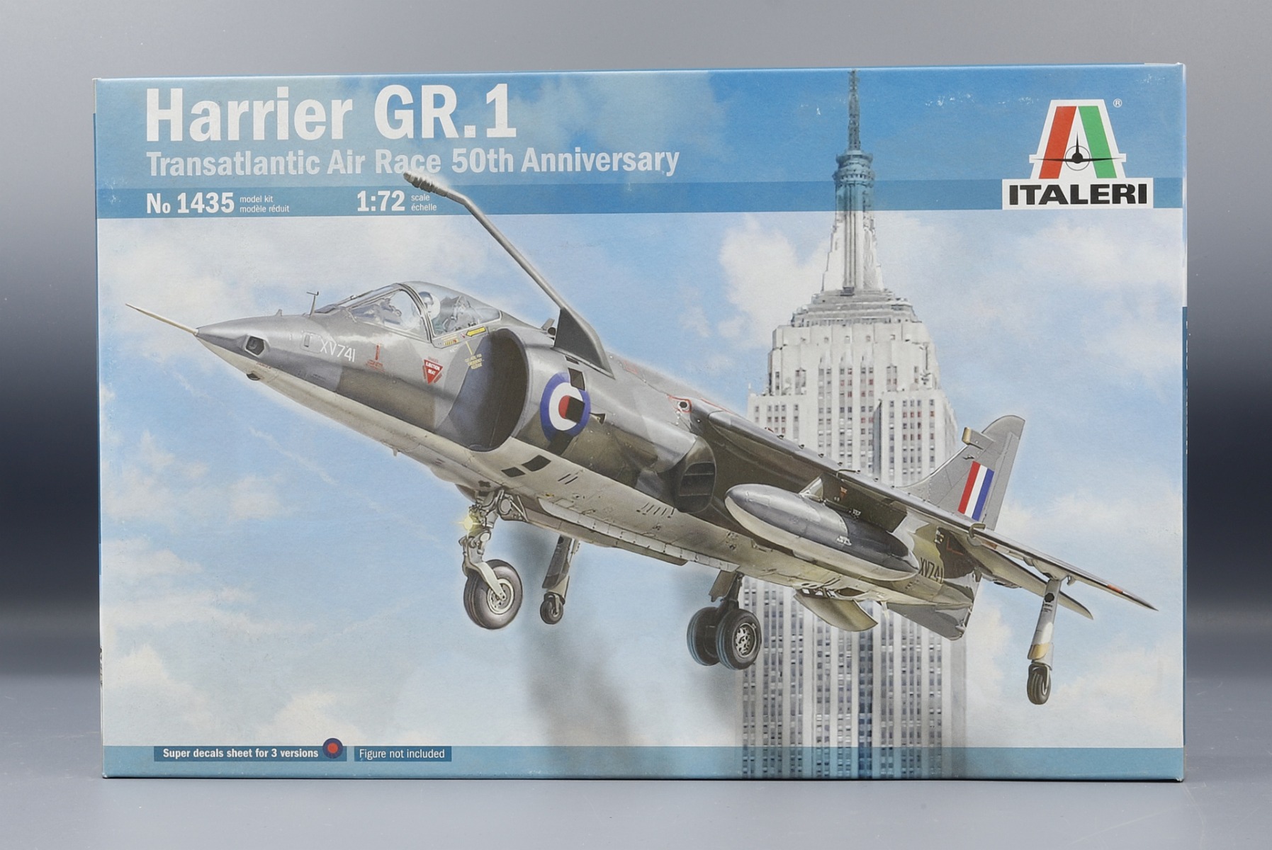 Italeri IT1435 Harrier GR.1 Transatlantic Air Race 50th Anniversary, model kit