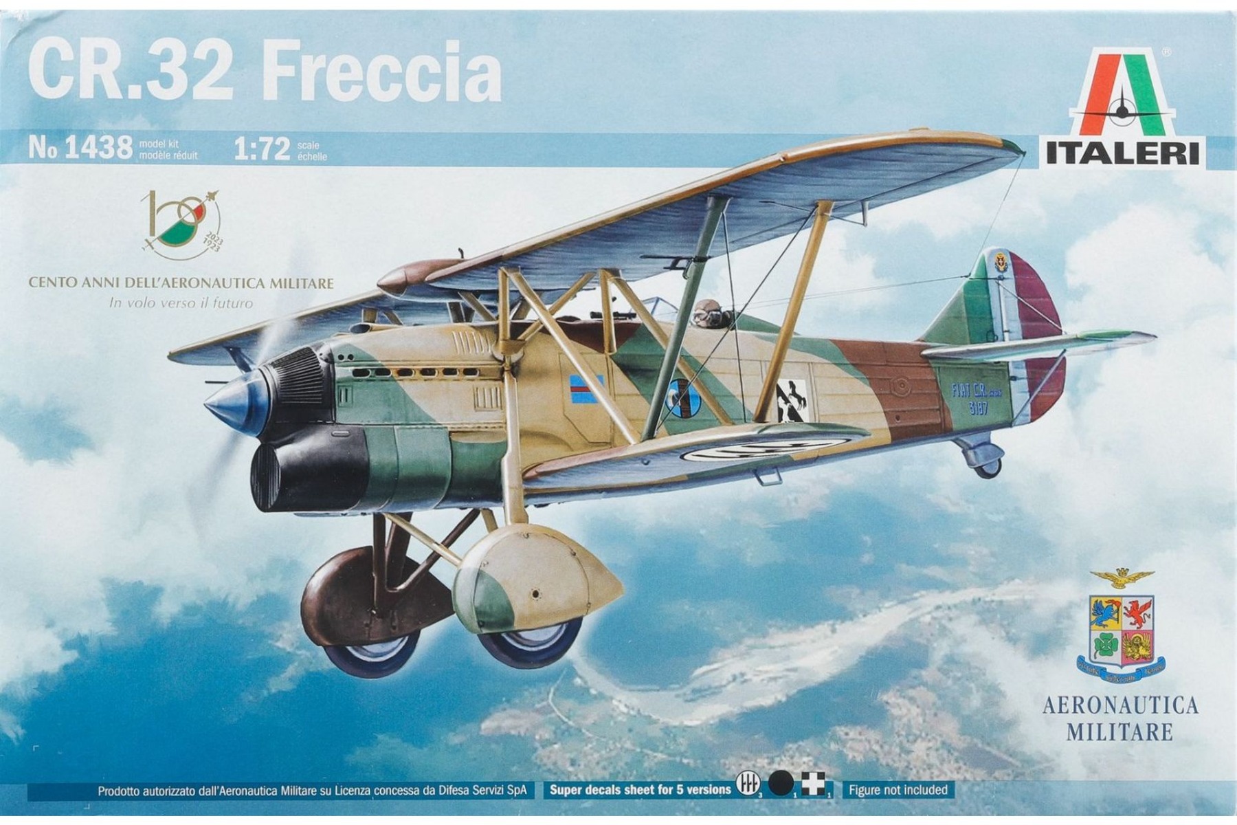 Italeri IT1438 Fiat CR.32 Freccia